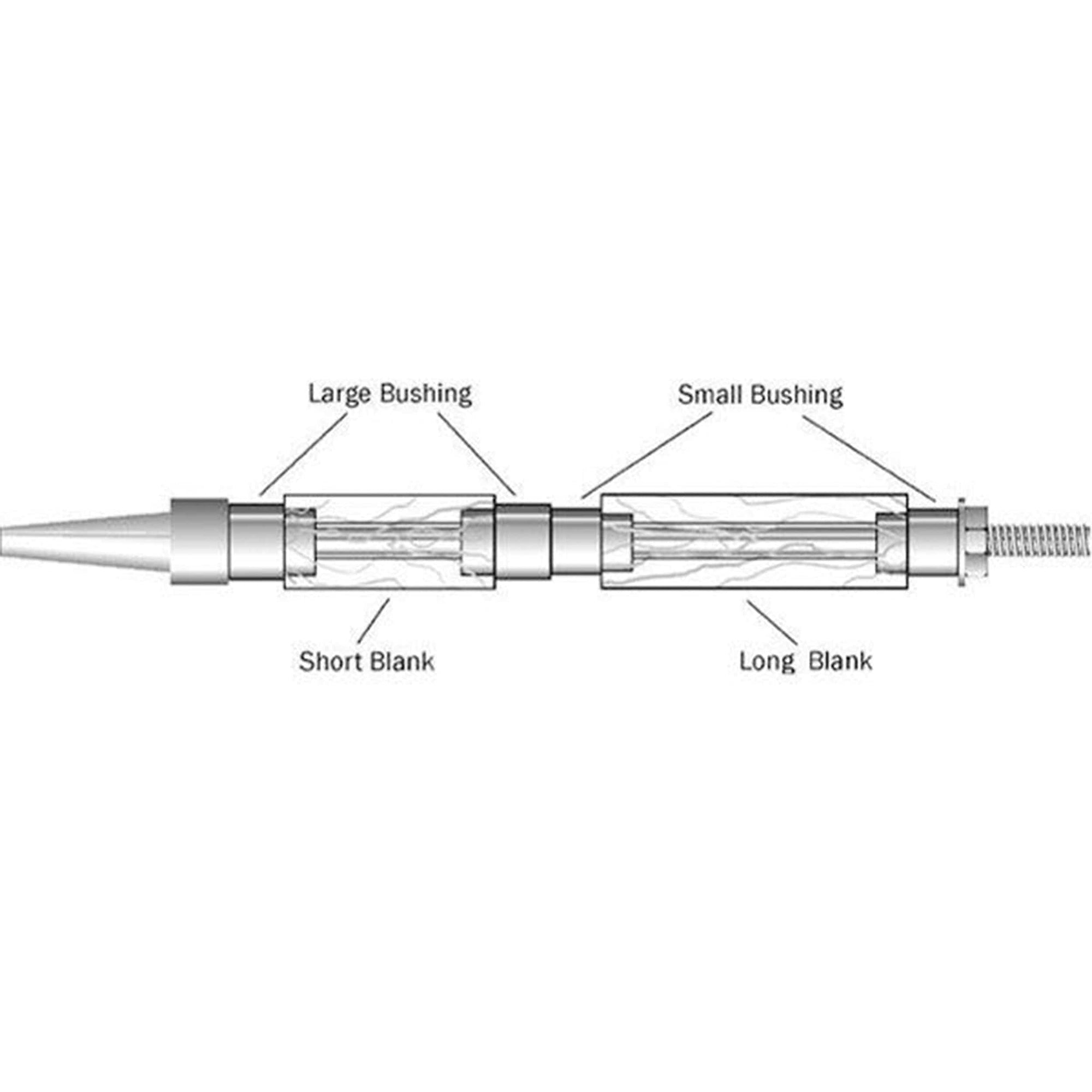 European Style Screw Cap Bushings alt 0