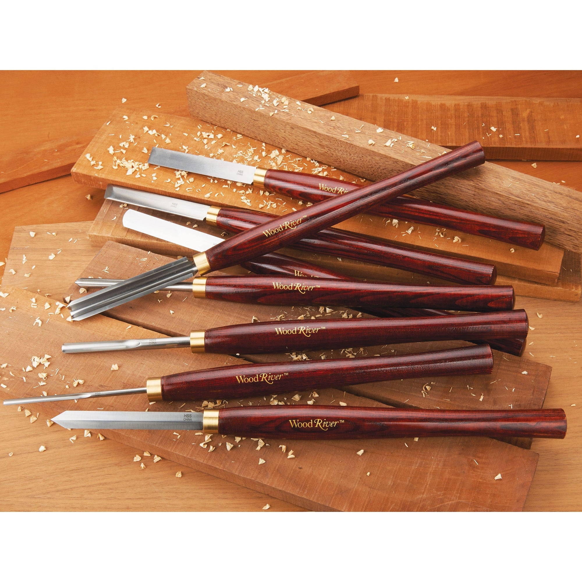 Turner's Tool Set with Extra Long 16" Handles - High Speed Steel - 8 Piece alt 0