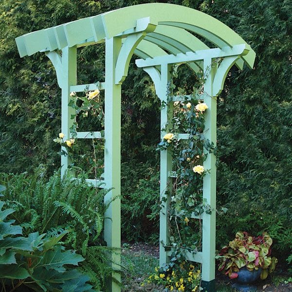 Garden Arbor and Gate - Downloadable Plan alt 0