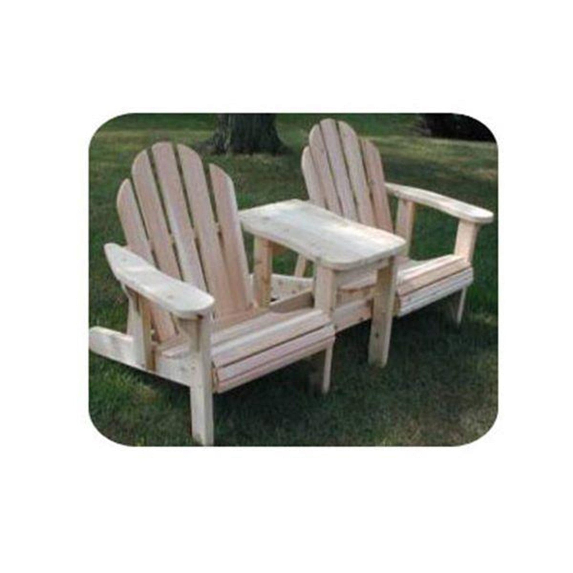 Woodworking Project Paper Plan to Build Twin Adjustable Adirondack Chair alt 0