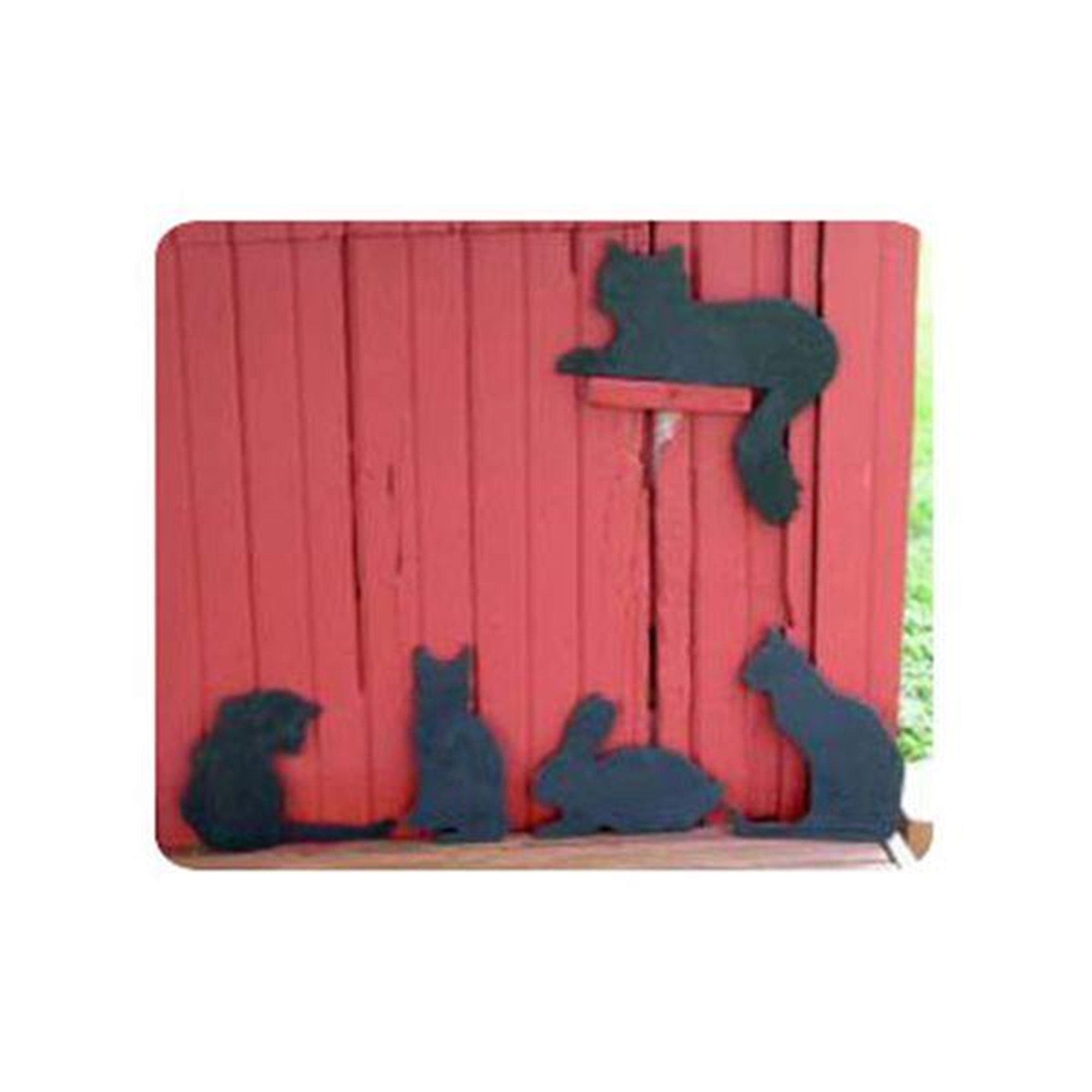 Woodworking Project Paper Plan to Build Cats and Rabbit Shadow alt 0