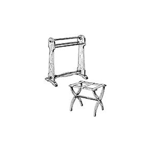 Woodworking Project Paper Plan to Build Luggage and Quilt Rack alt 0