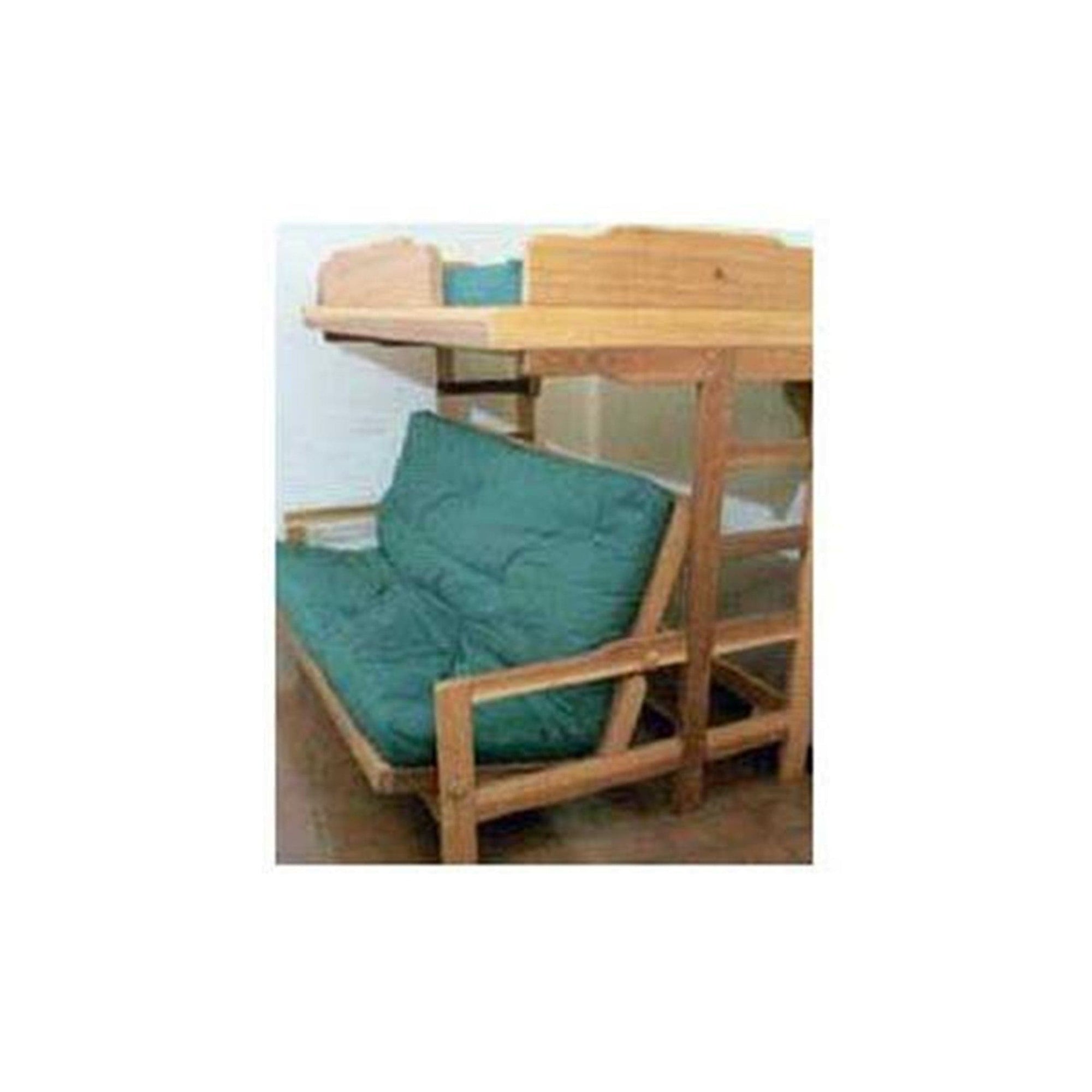 Woodworking Project Paper Plan to Build Futon Bunk Bed alt 0