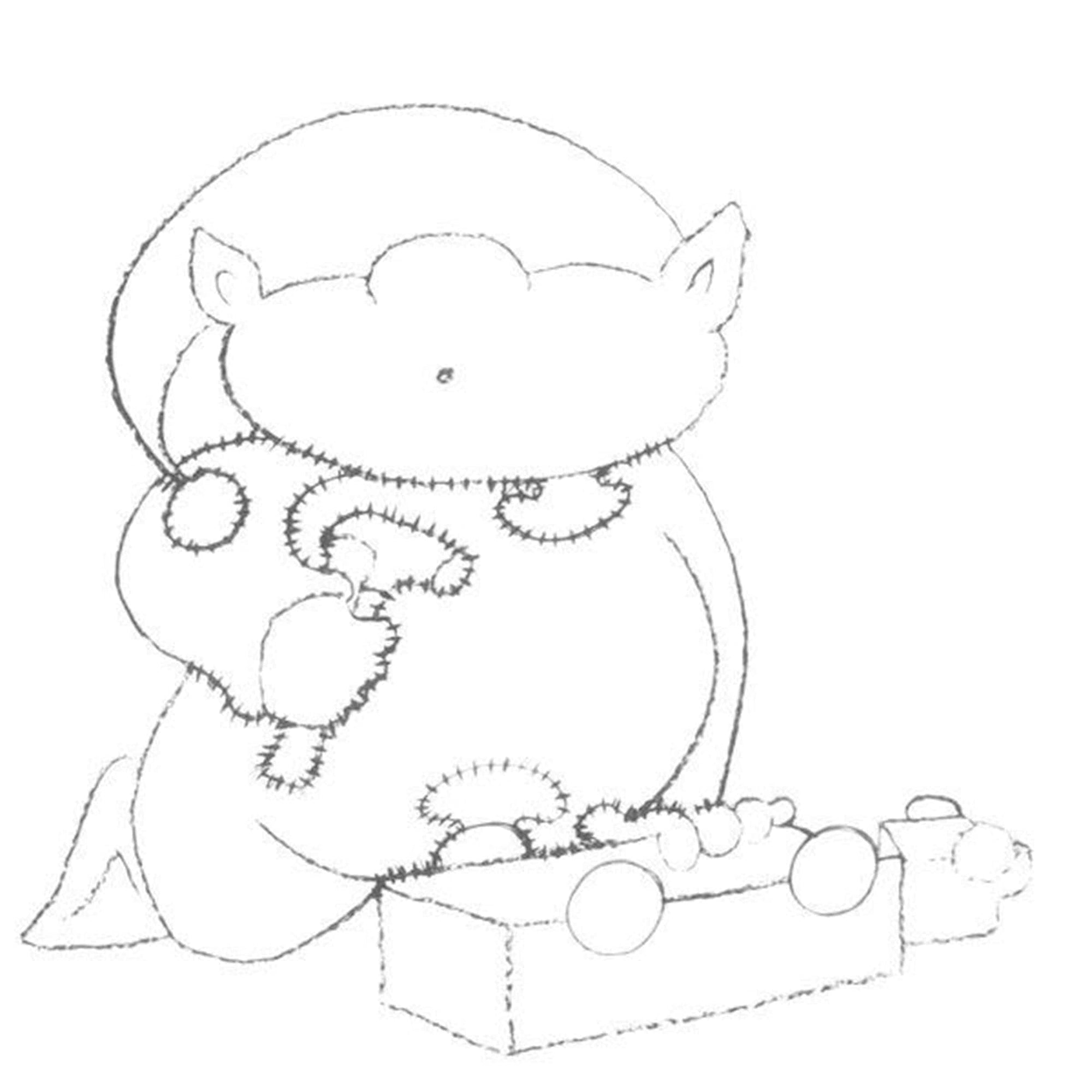 Woodworking Project Paper Plan to Build Elf with Hammer alt 0