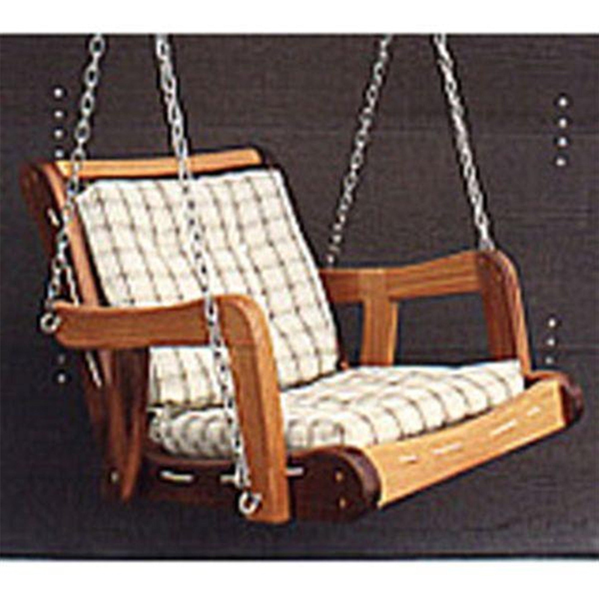 Woodworking Project Paper Plan to Build Webbed Swing alt 0