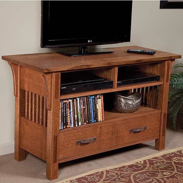Arts & Crafts TV Stand Downloadable Plan alt 0