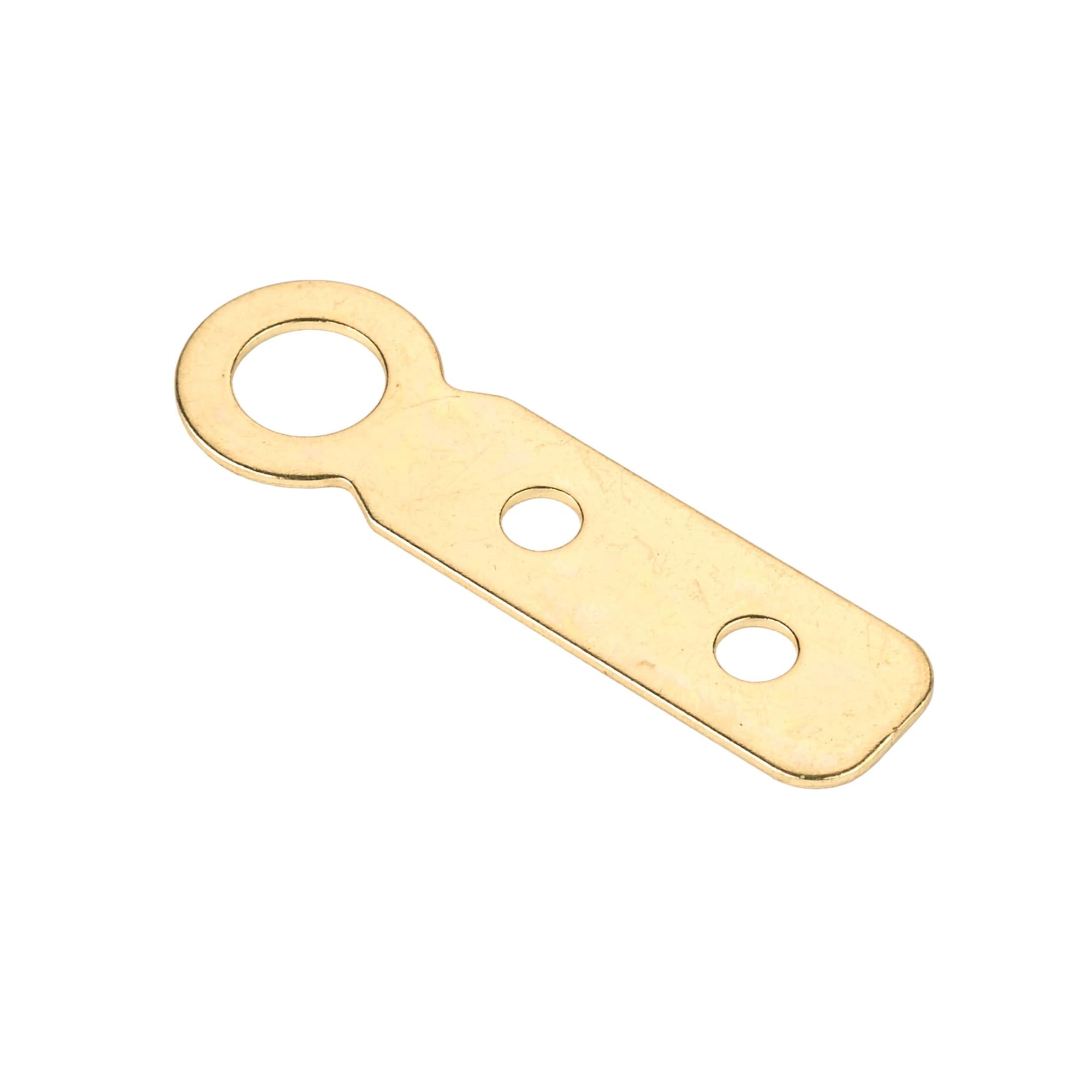 Flat Strap Wall Hangers with Screws - 10 Piece alt 0