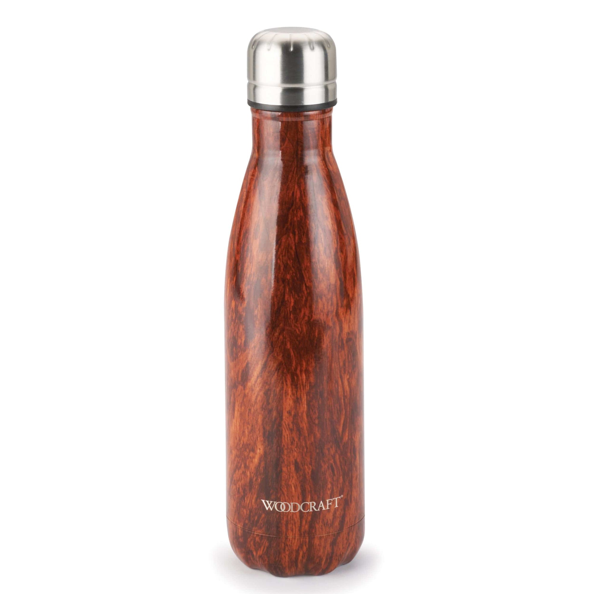 Woodgrain Water Bottle - 17 Oz alt 0