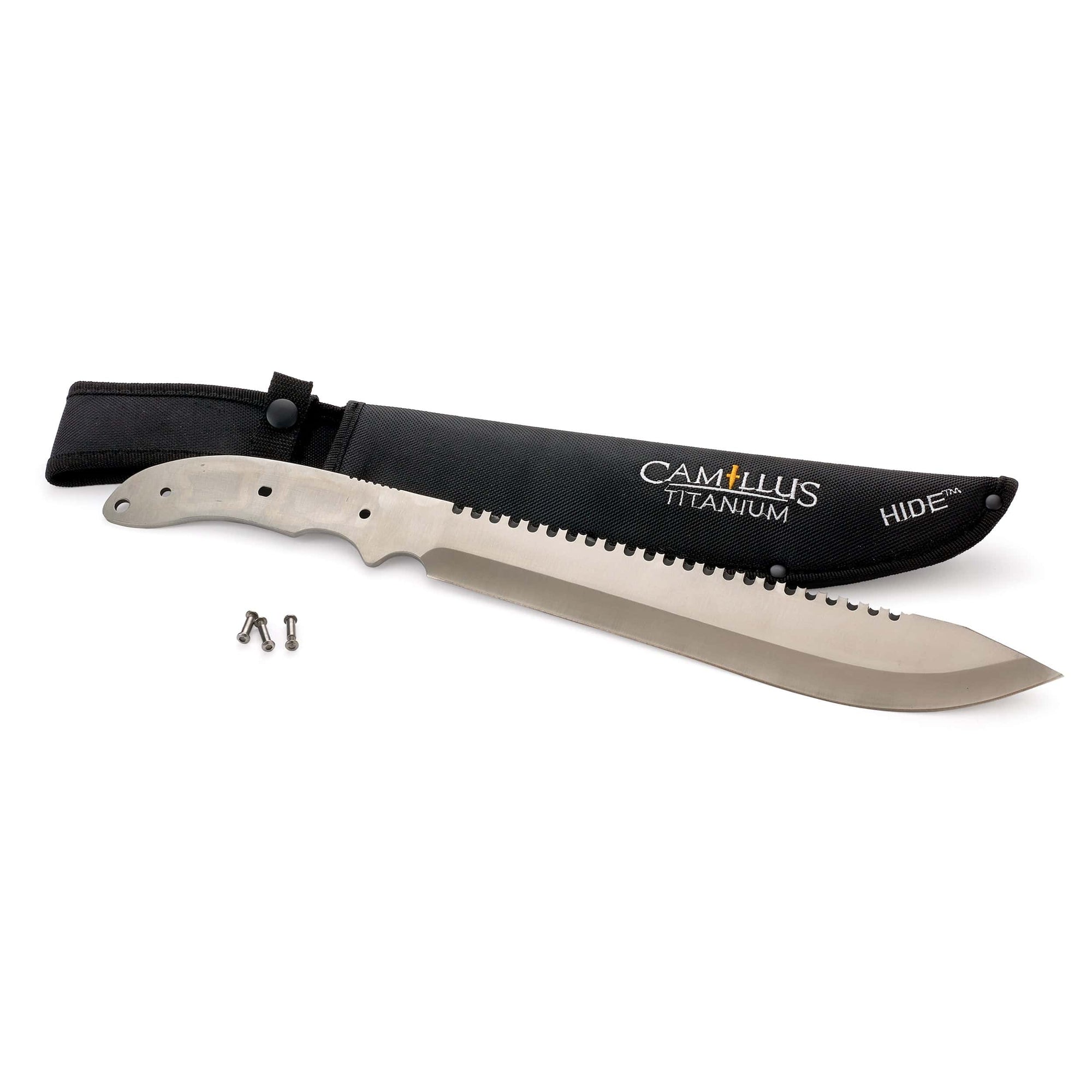 Hide Machete for Outdoor Use Only - 17" - Unfinished Kit alt 0