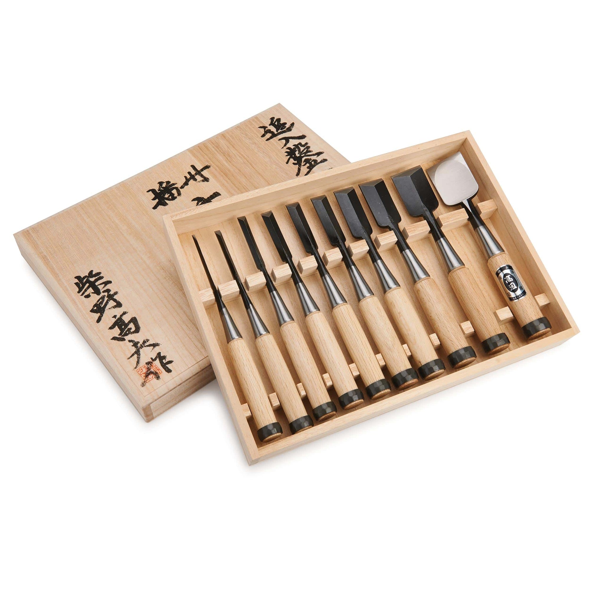 Shibano Umeki Chisel Set - 10 Piece alt 0