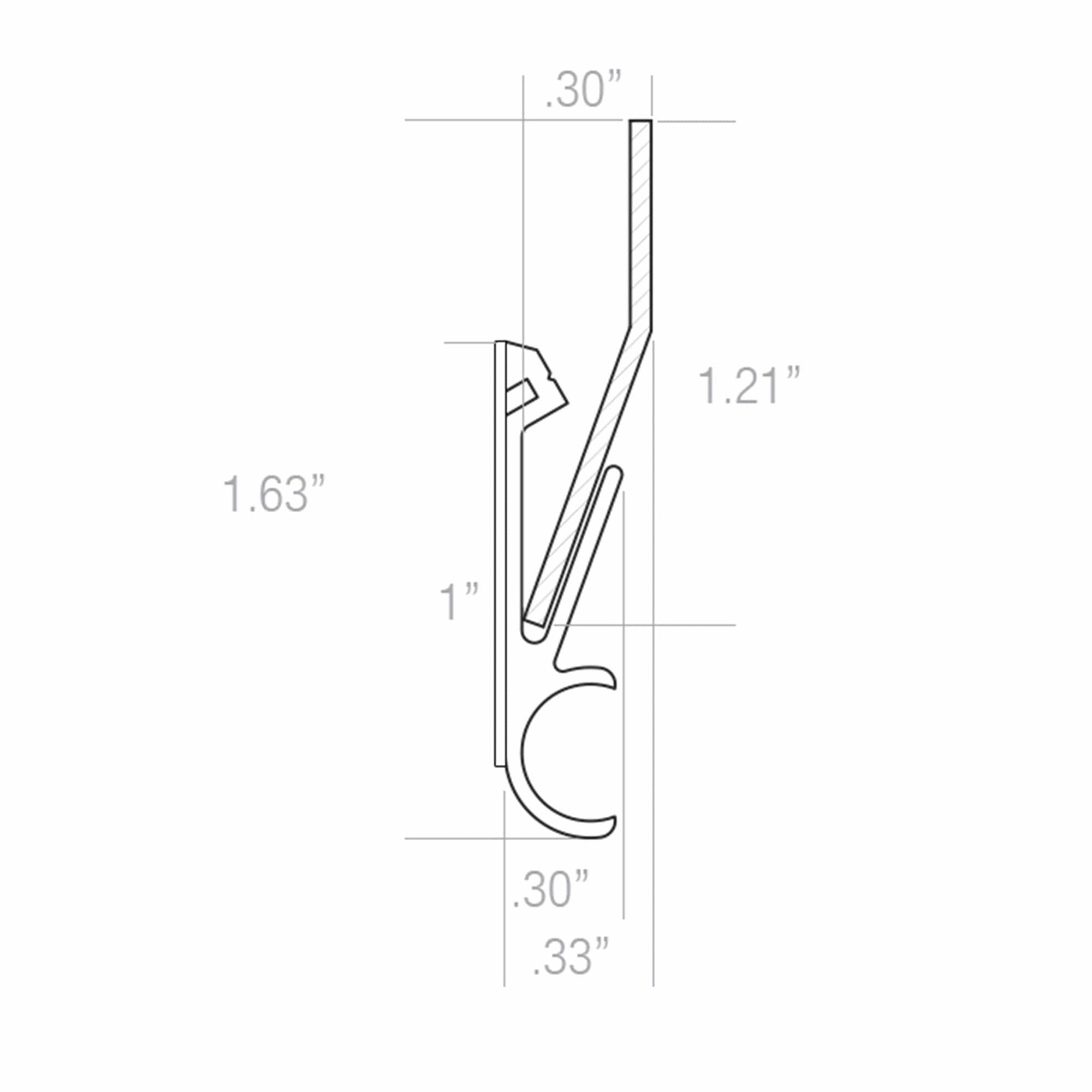 Wallsaver Hanging Kit 12" alt 0