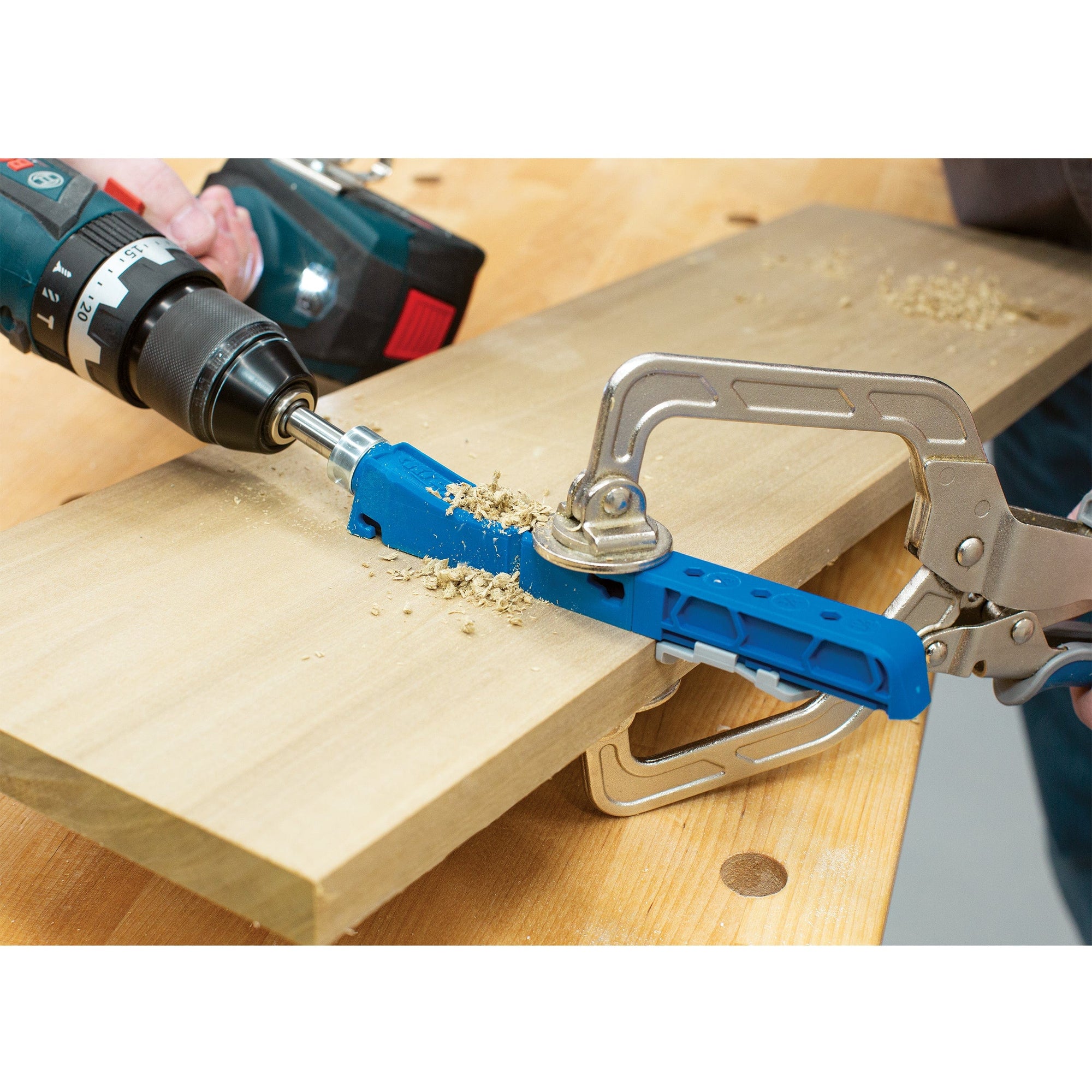 Single Drill Guide 310 Pocket-Hole Jig alt 0