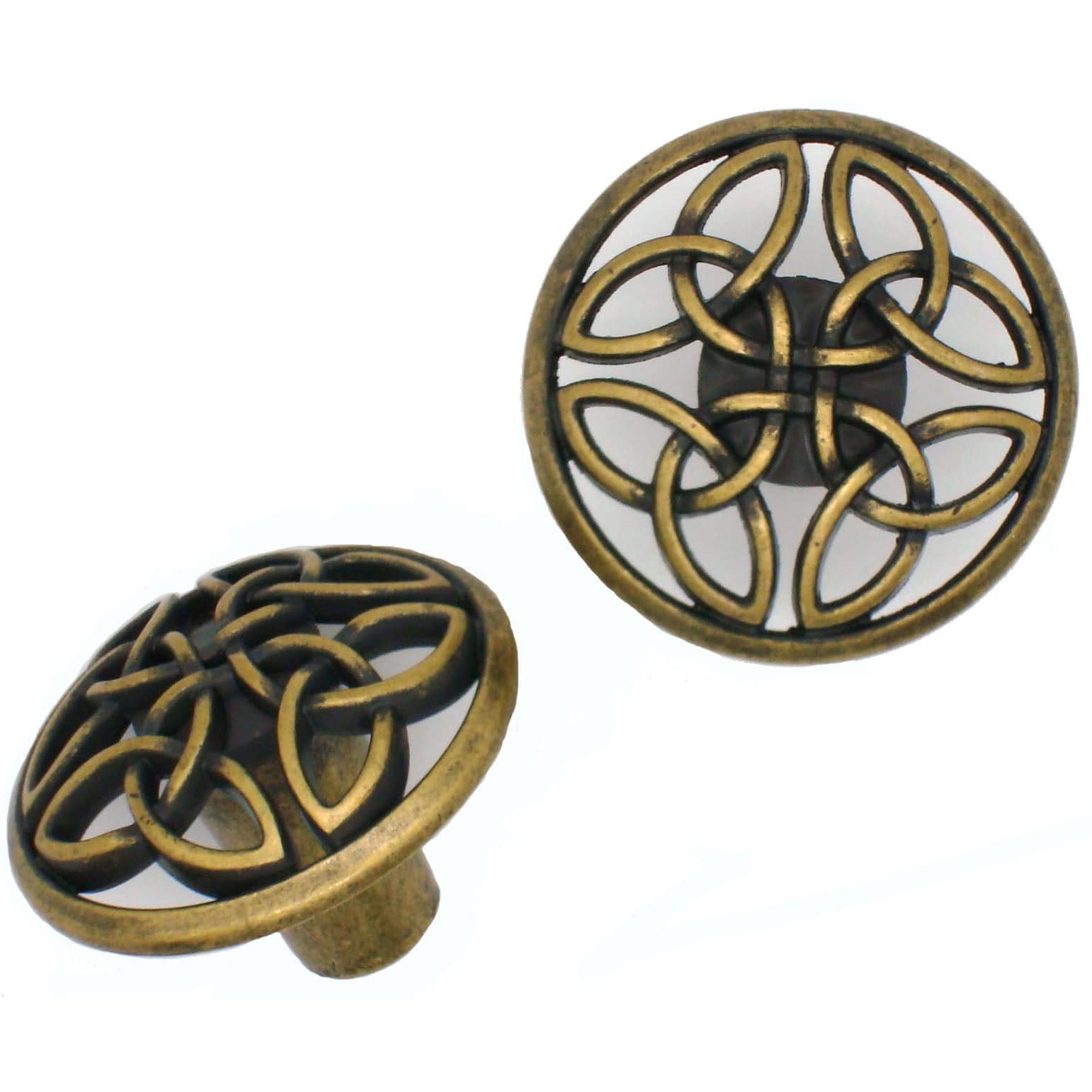 Celtic Knob, Brass Oxide alt 0