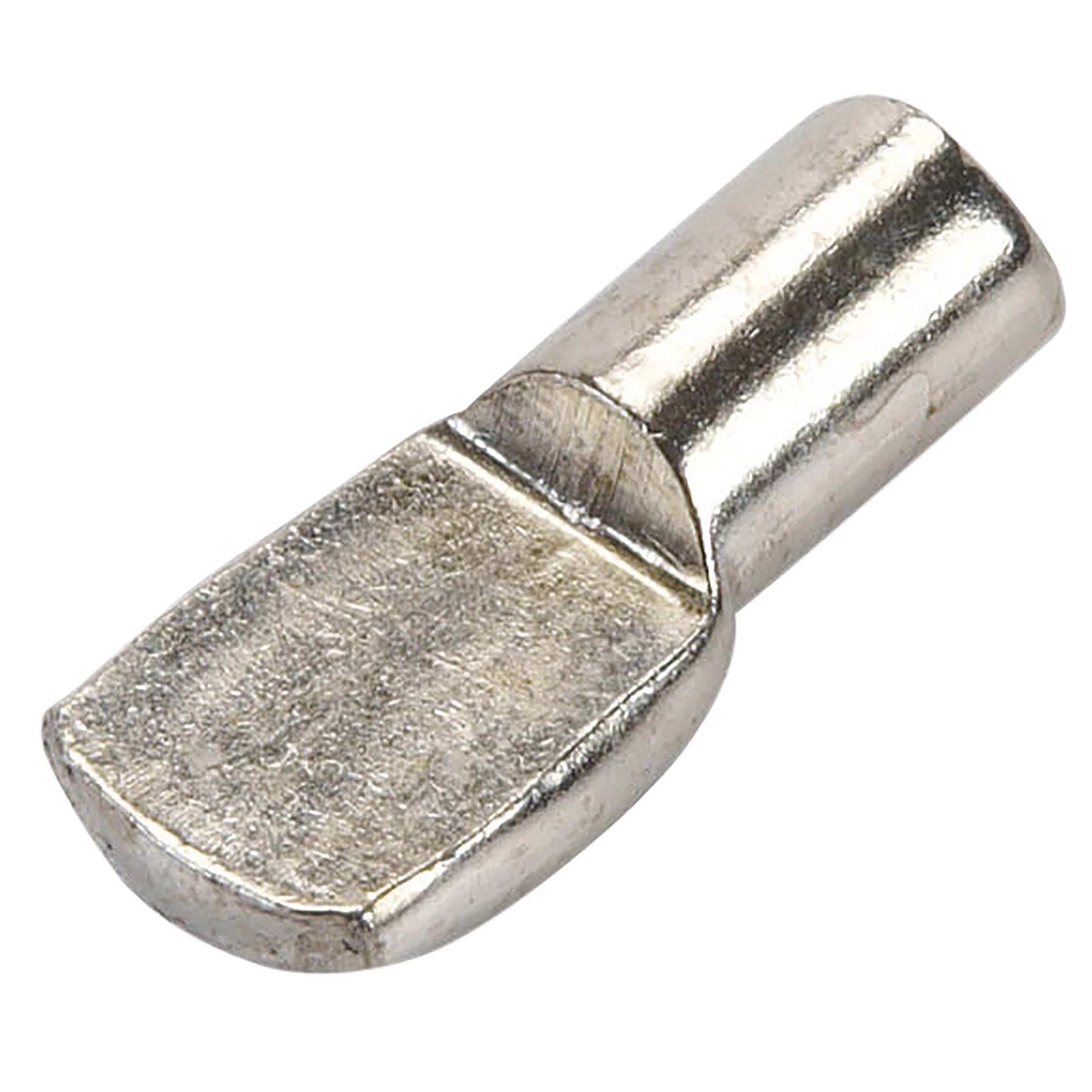 Shelf Support Pin - 5 mm - Flat Spoon Style - Nickel - 25 Pack alt 0