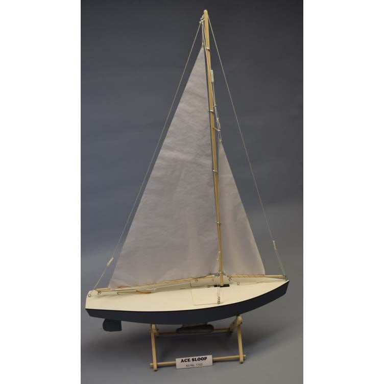 Ace Racing Sloop Boat Model Kit alt 0