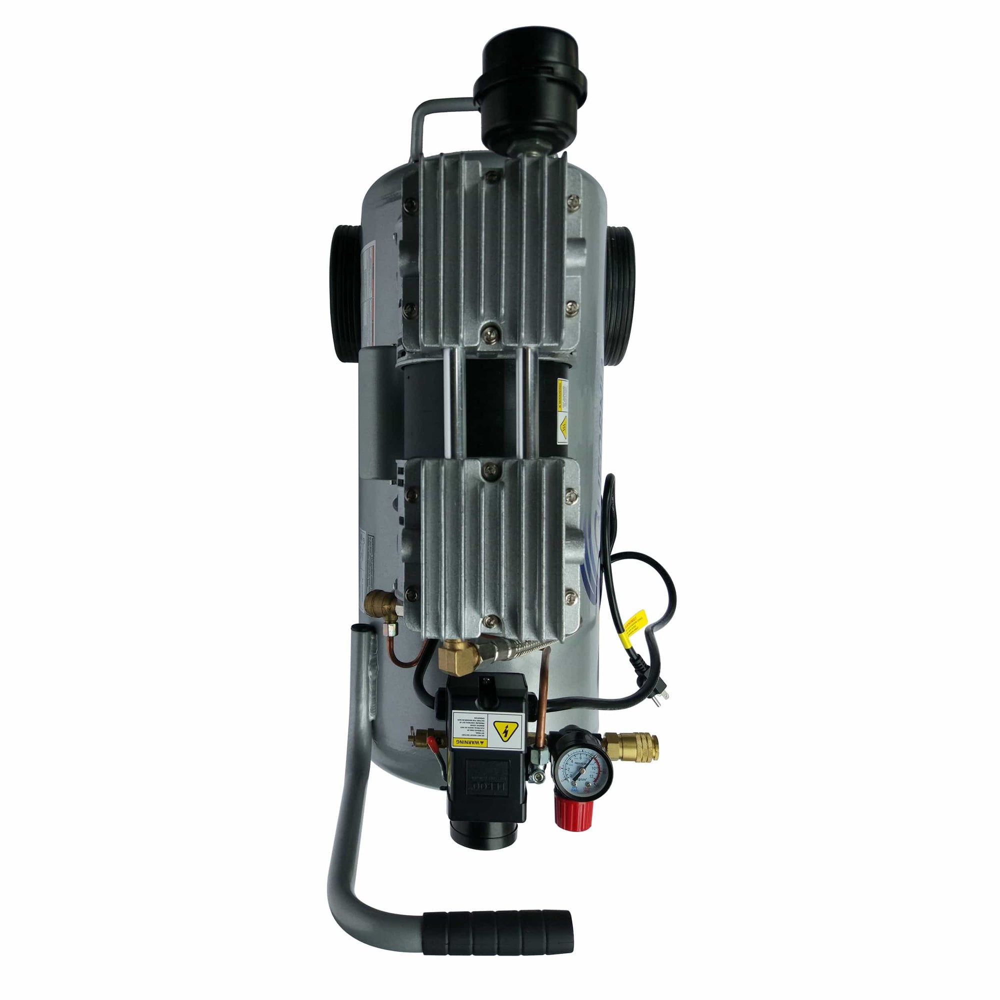 1HP 8 Gallon Oil-Free Aluminum Tank Air Compressor alt 0