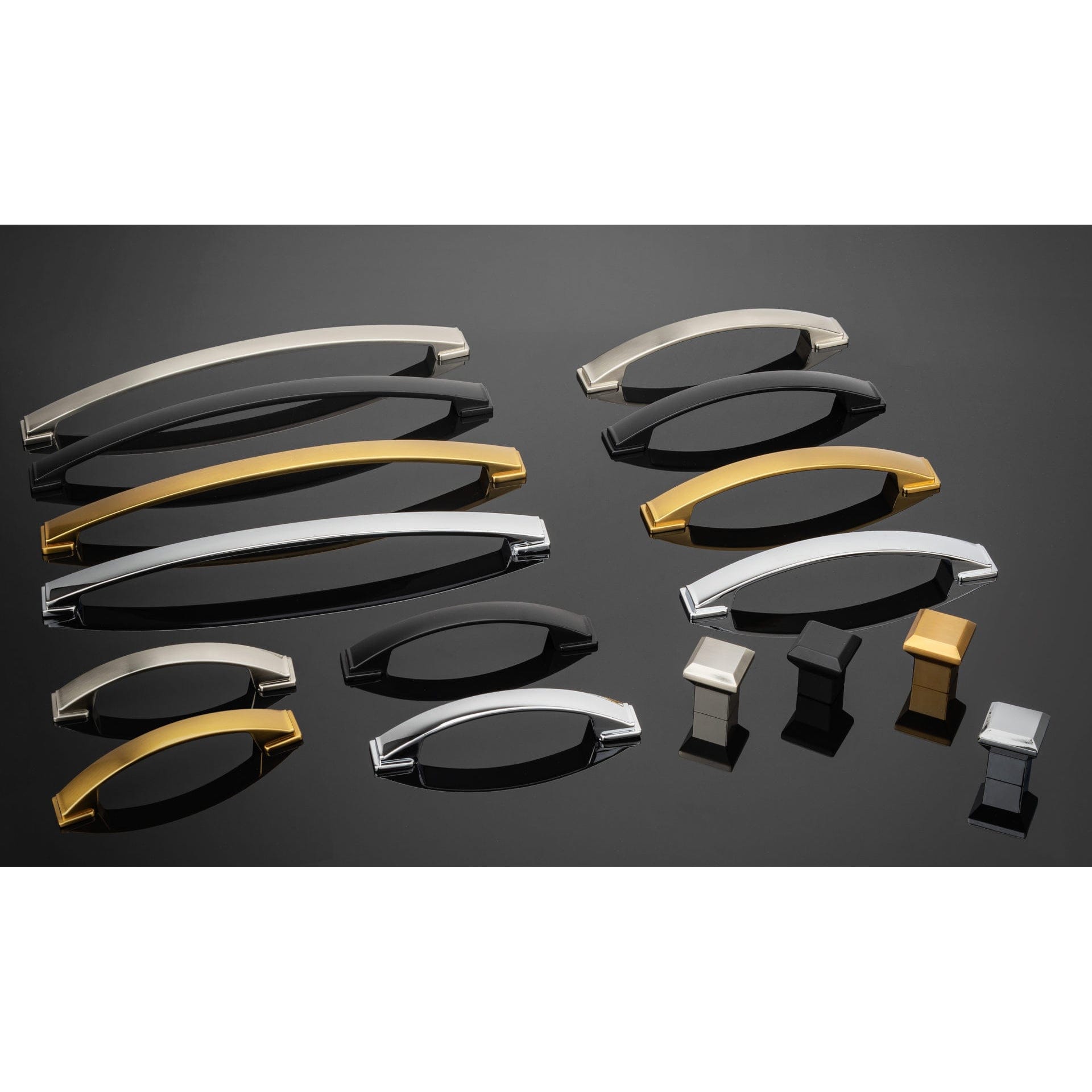 Transitional Knob, 1-11/32" x 1-11/32", Aurum Brushed Gold alt 0