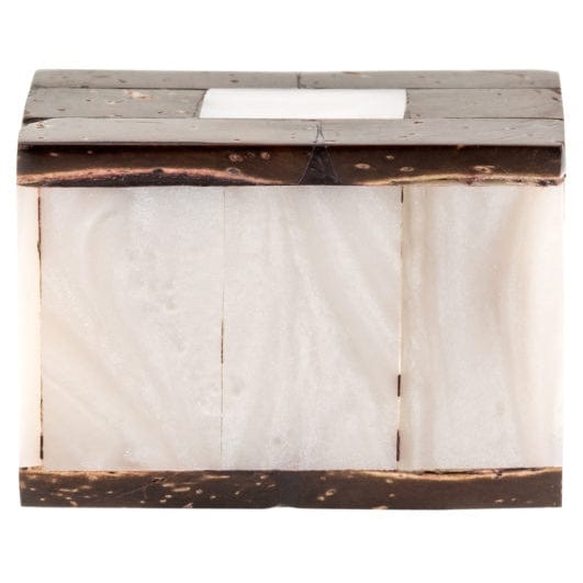 Eclectic Knob, 1-3/16" D, Chocolate, Pearl alt 0