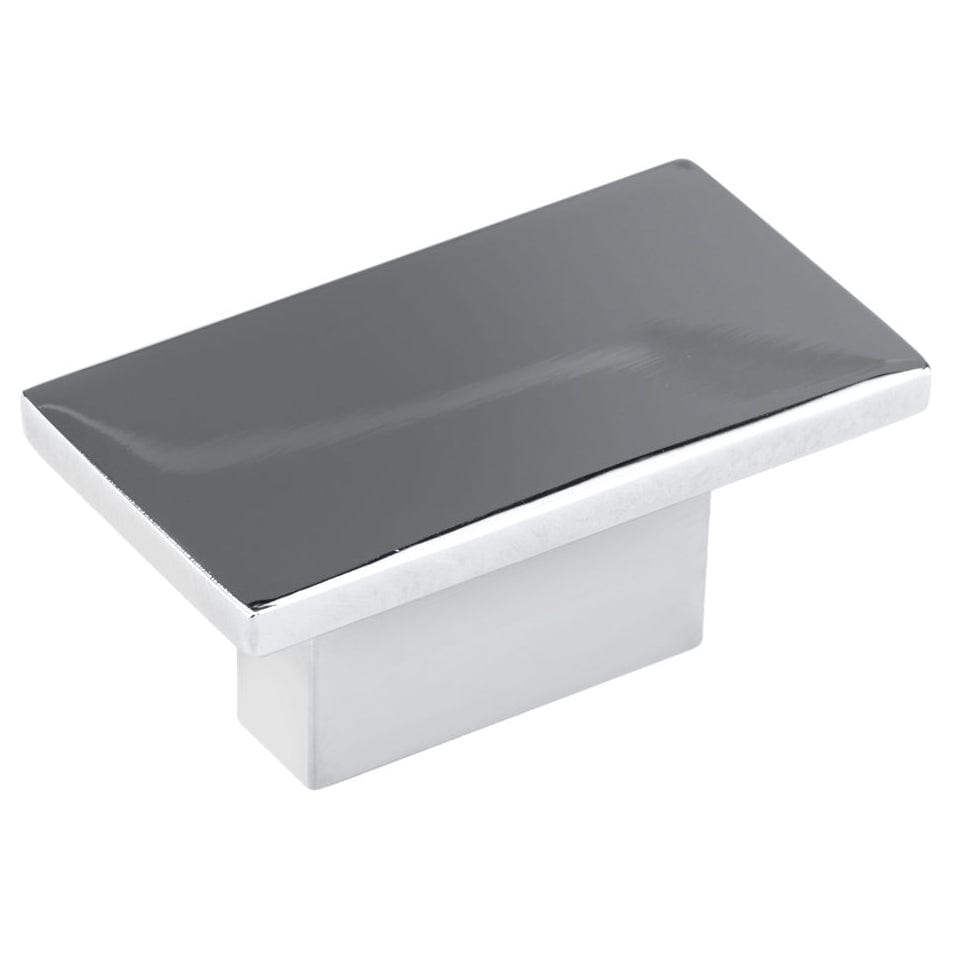 Contemporary Knob, 1-9/16" x 7/8", Polished Nickel alt 0