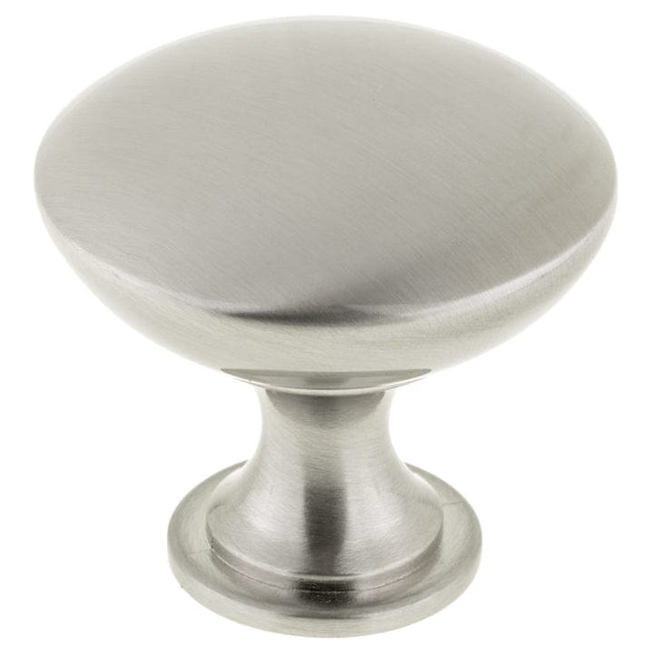 Contemporary Knob, 1-9/16" D, Brushed Nickel alt 0