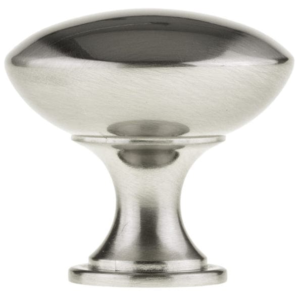 Contemporary Knob, 1-9/16" D, Brushed Nickel alt 0