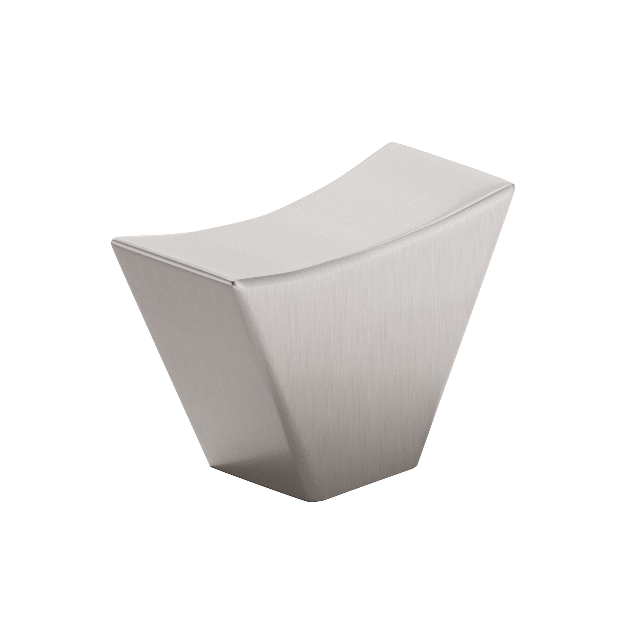 Contemporary Knob, 1-11/16" x 13/16", Brushed Nickel alt 0