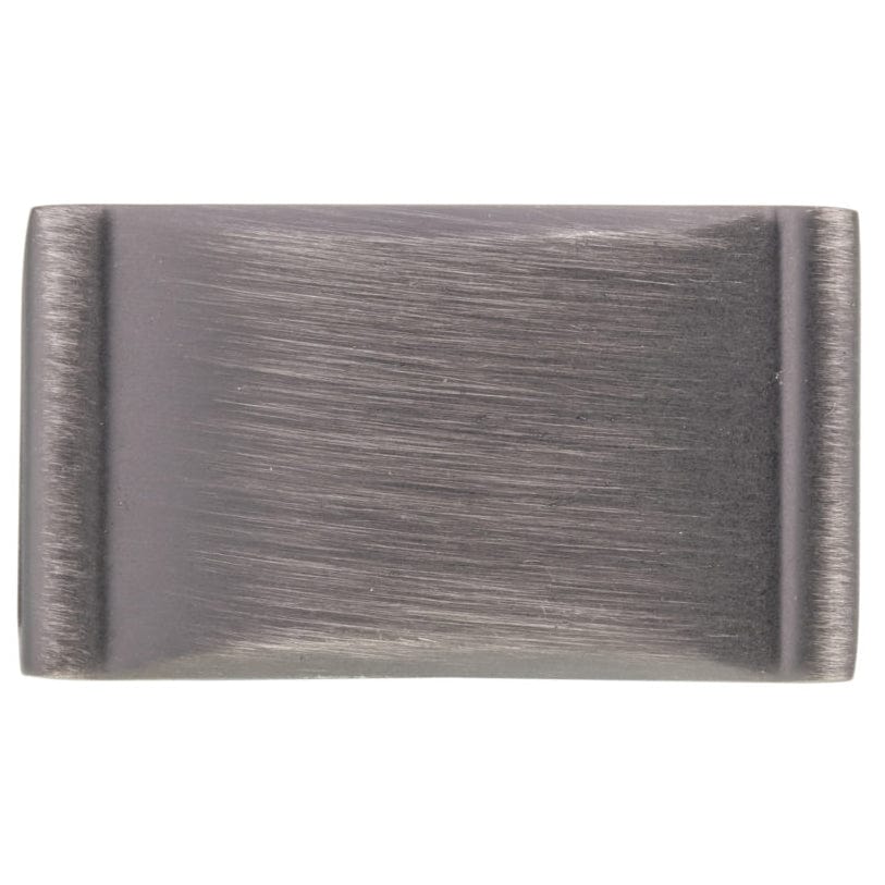 Traditional Knob, 1-3/8 in x 25/32-in, Antique Nickel alt 0