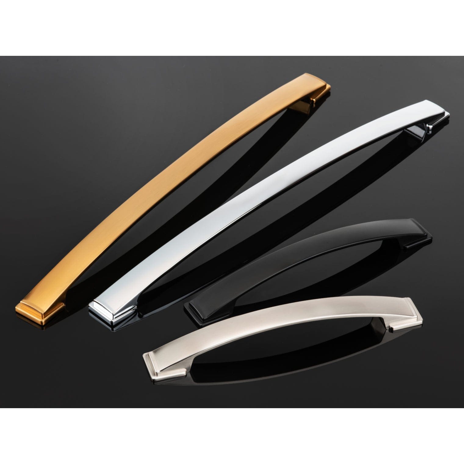 Contemporary Pull, 6-5/16" Center-to-Center, Matte Black alt 0