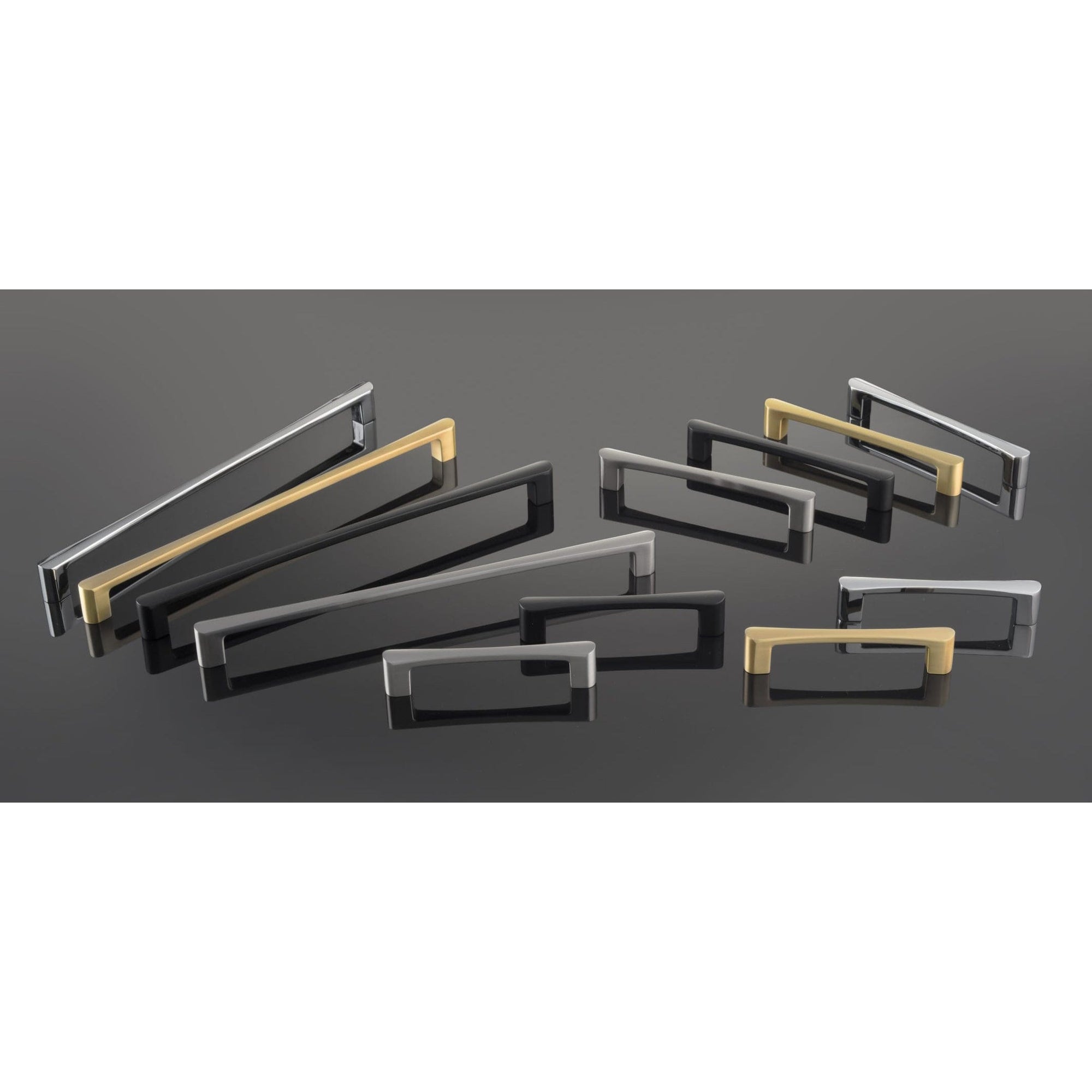 Contemporary Pull, 5-1/16" Center-to-Center, Brushed Nickel alt 0