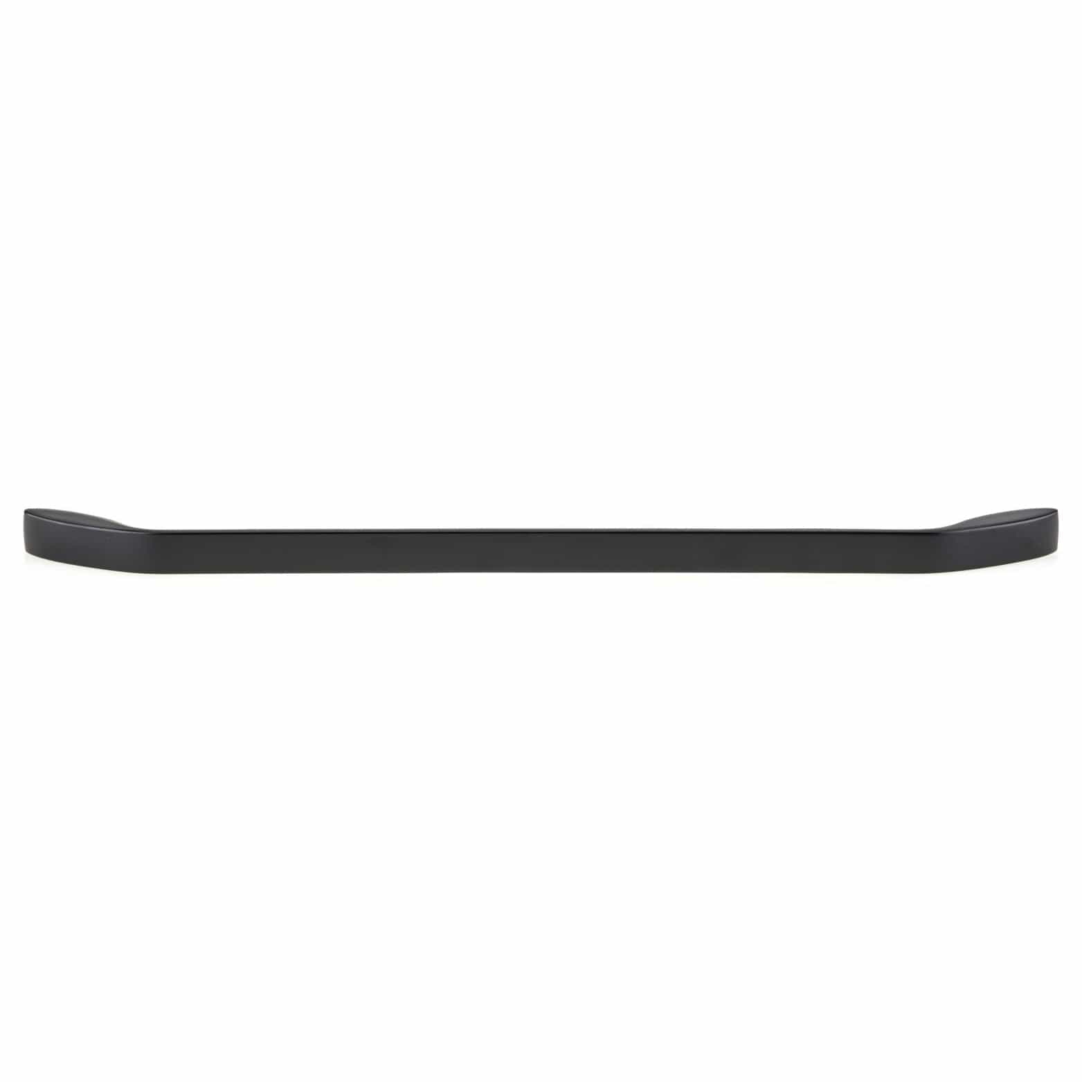 Contemporary Pull, 12-5/8" Center-to-Center, Matte Black alt 0