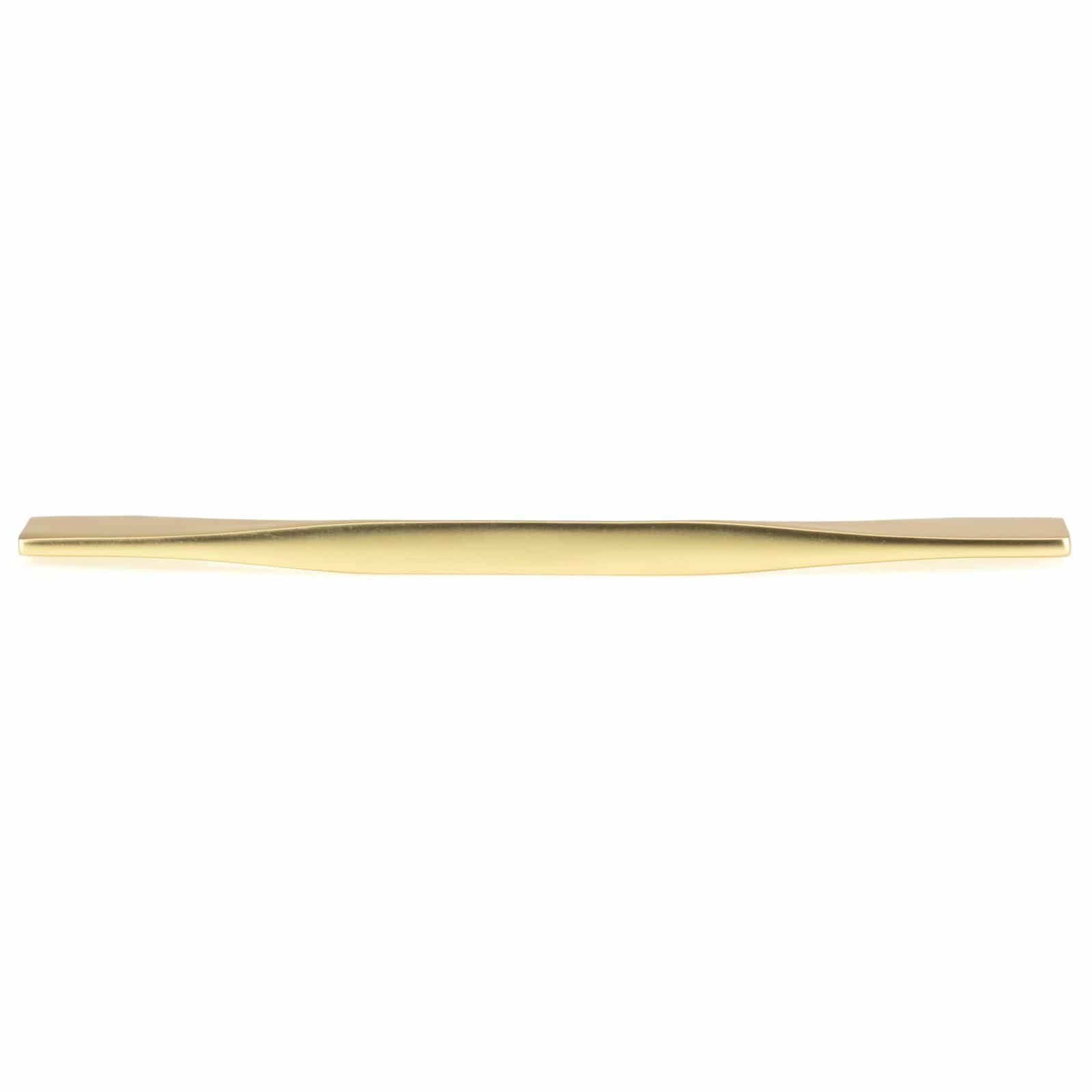 Contemporary Pull, 6-5/16" to 7-9/16" Center-to-Center, Brushed Gold alt 0