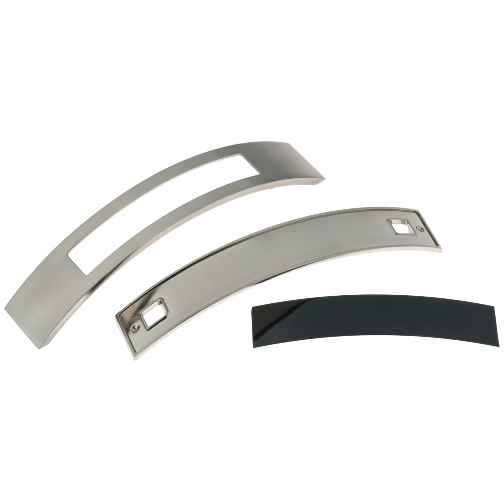 Contemporary Pull, 5-1/16" Center-to-Center, Brushed Nickel alt 0