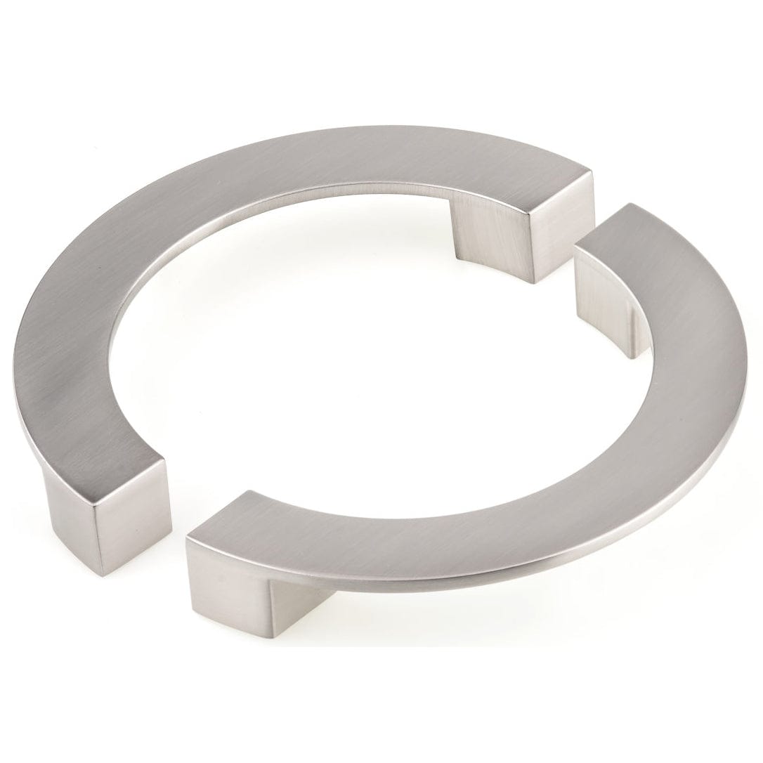 Contemporary Pull, 5-1/16" Center-to-Center, Brushed Nickel alt 0