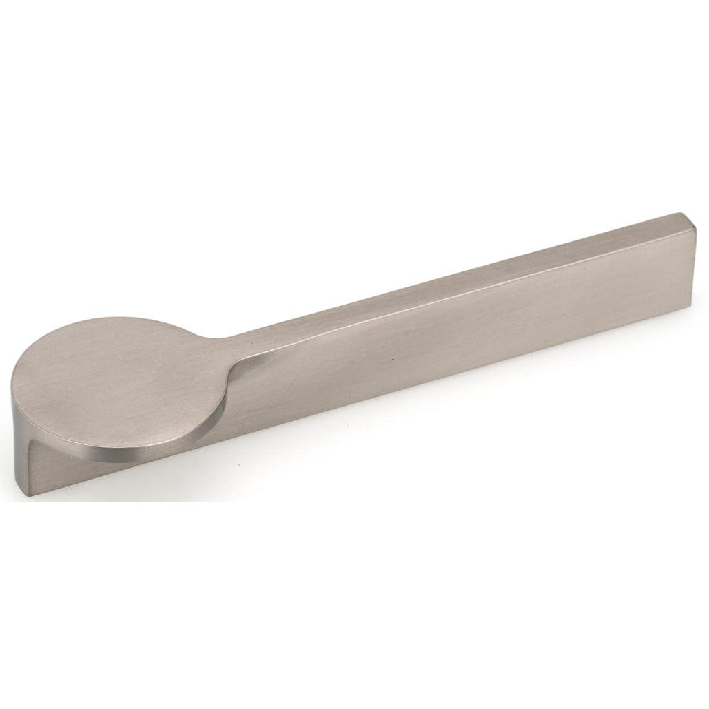Contemporary Pull, 5-1/16" Center-to-Center, Brushed Nickel alt 0
