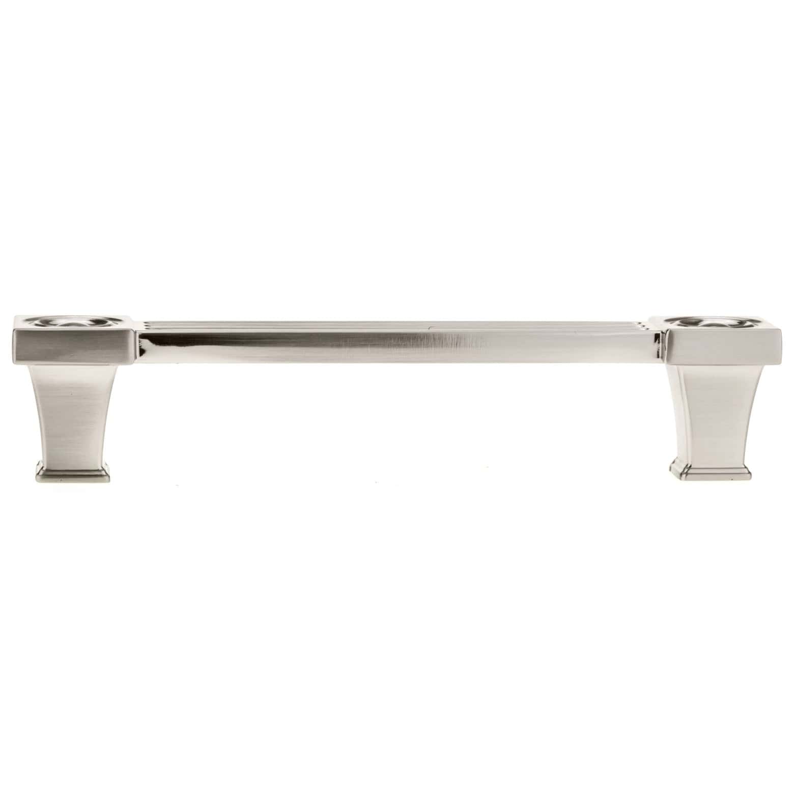 Transitional Pull, 5-1/16" Center-to-Center, Brushed Nickel alt 0