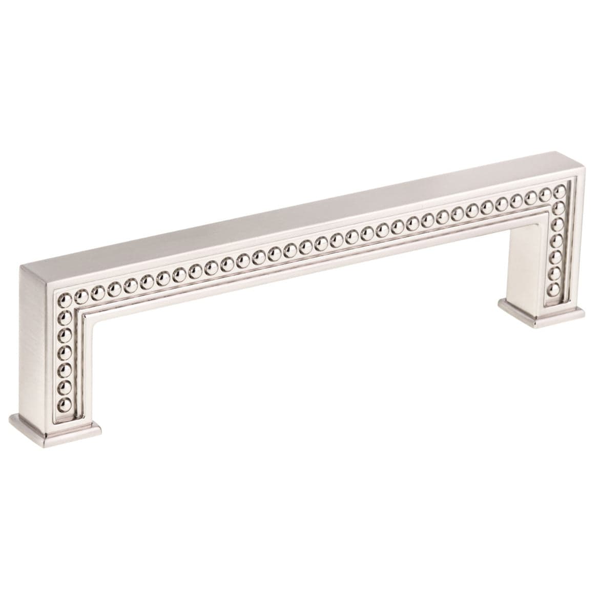 Transitional Pull, 5-1/16" Center-to-Center, Brushed Nickel alt 0