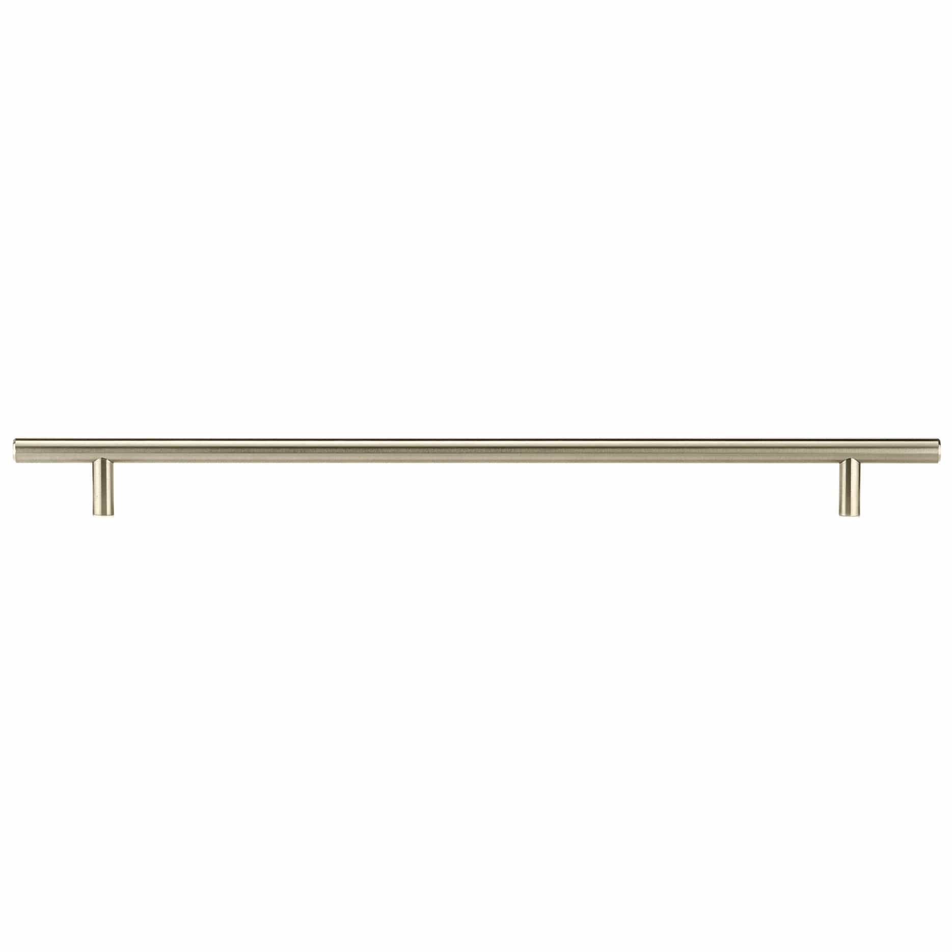 Contemporary Pull, 13-1/8" Center-to-Center, Brushed Nickel alt 0