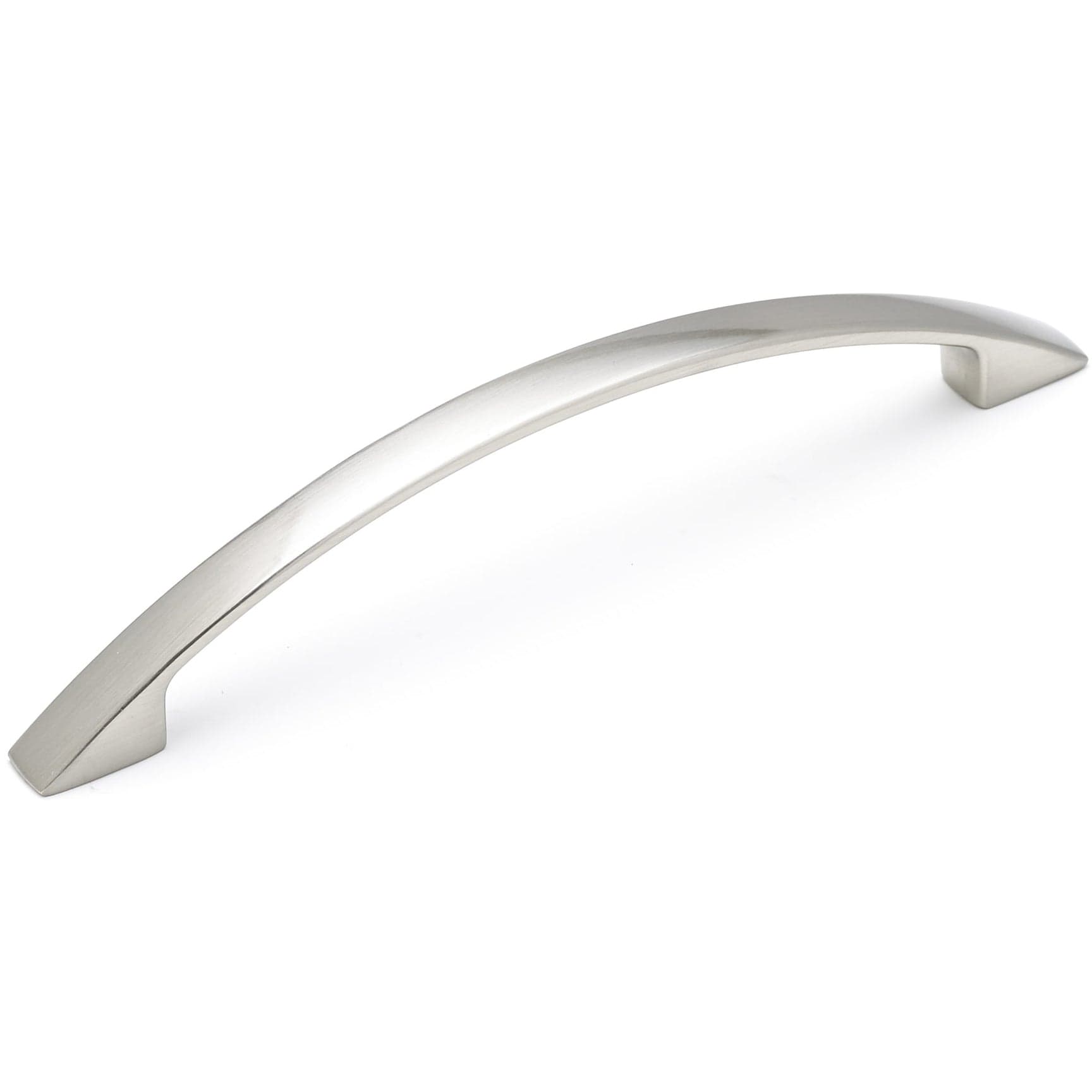 Contemporary Pull, 5-1/16" Center-to-Center, Brushed Nickel alt 0