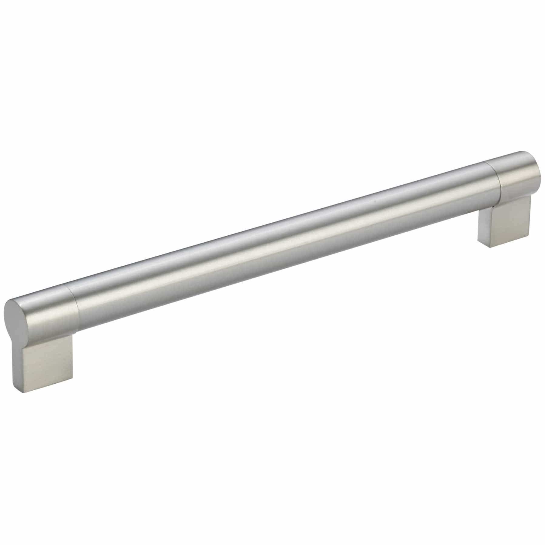 Contemporary Pull, 10-1/8" Center-to-Center, Brushed Nickel alt 0