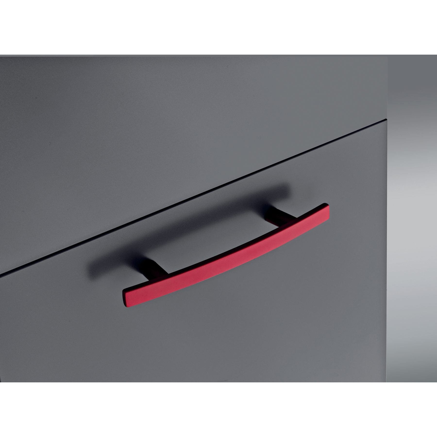 Transitional Pull, 7-9/16" Center-to-Center, Matte Black alt 0