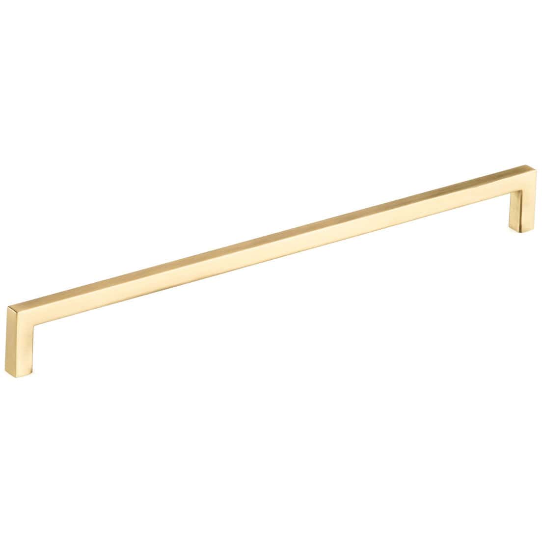 Contemporary Pull, 12-5/8" Center-to-Center, Satin Brass alt 0