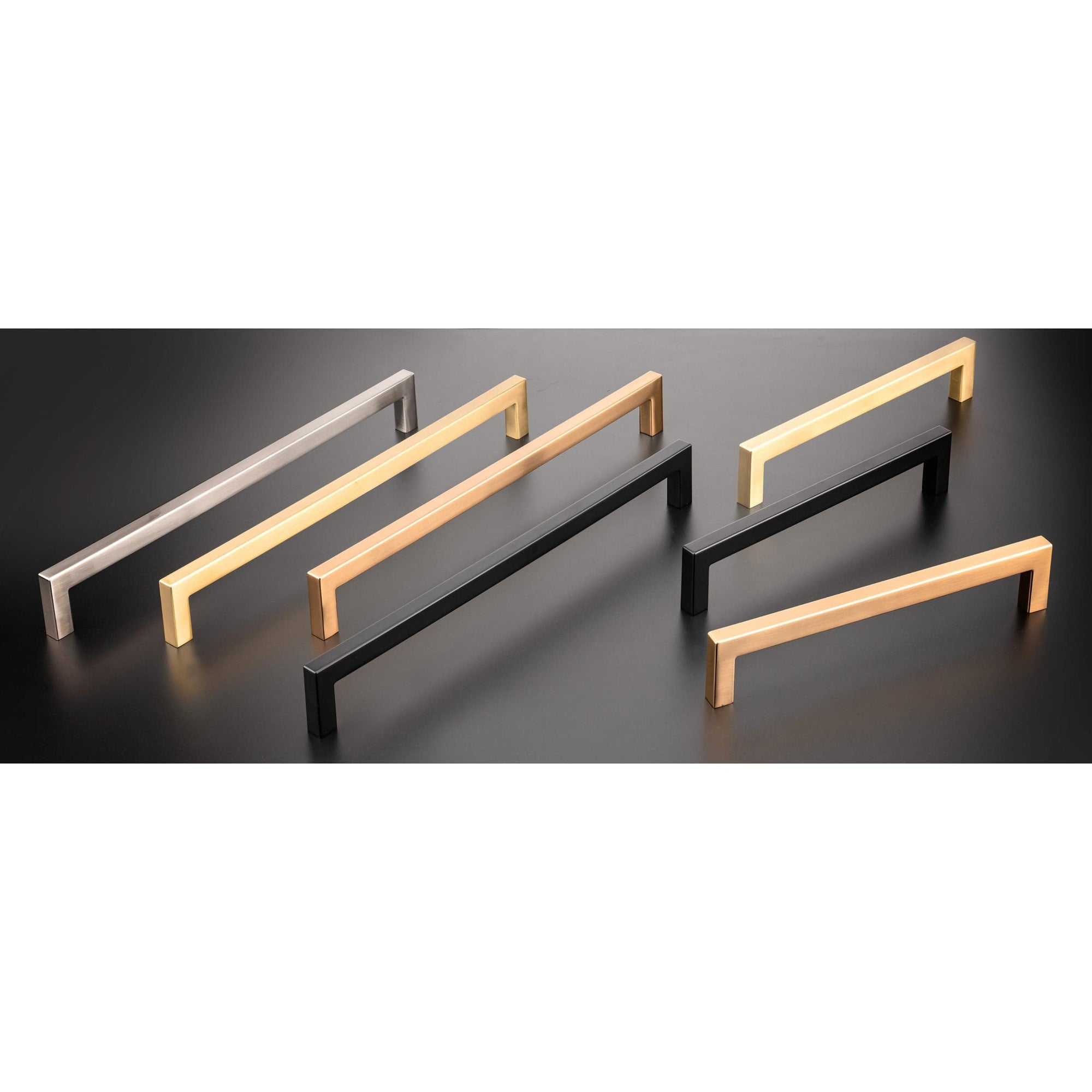 Contemporary Pull, 3-3/4" Center-to-Center, Champagne Bronze alt 0