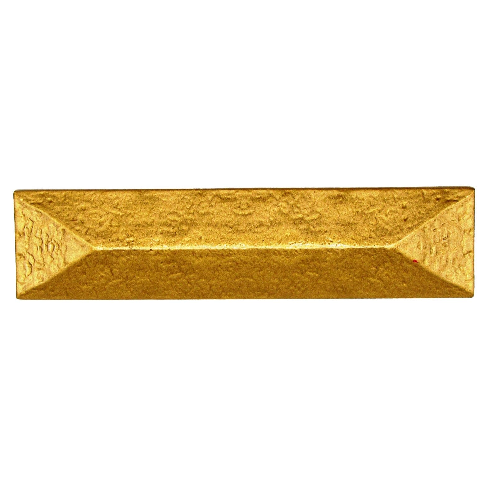 Rustic Pyramid Pull 3" Center Lux Gold alt 0