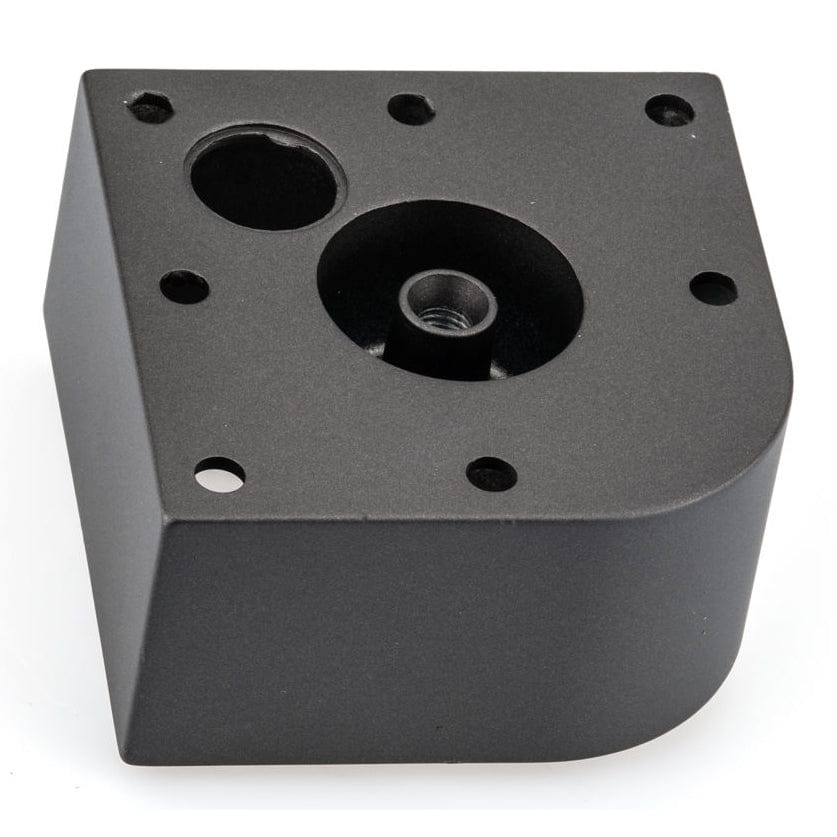 1-9/16" (40 mm) Adjustable Contemporary Furniture Leg Dark Brown alt 0