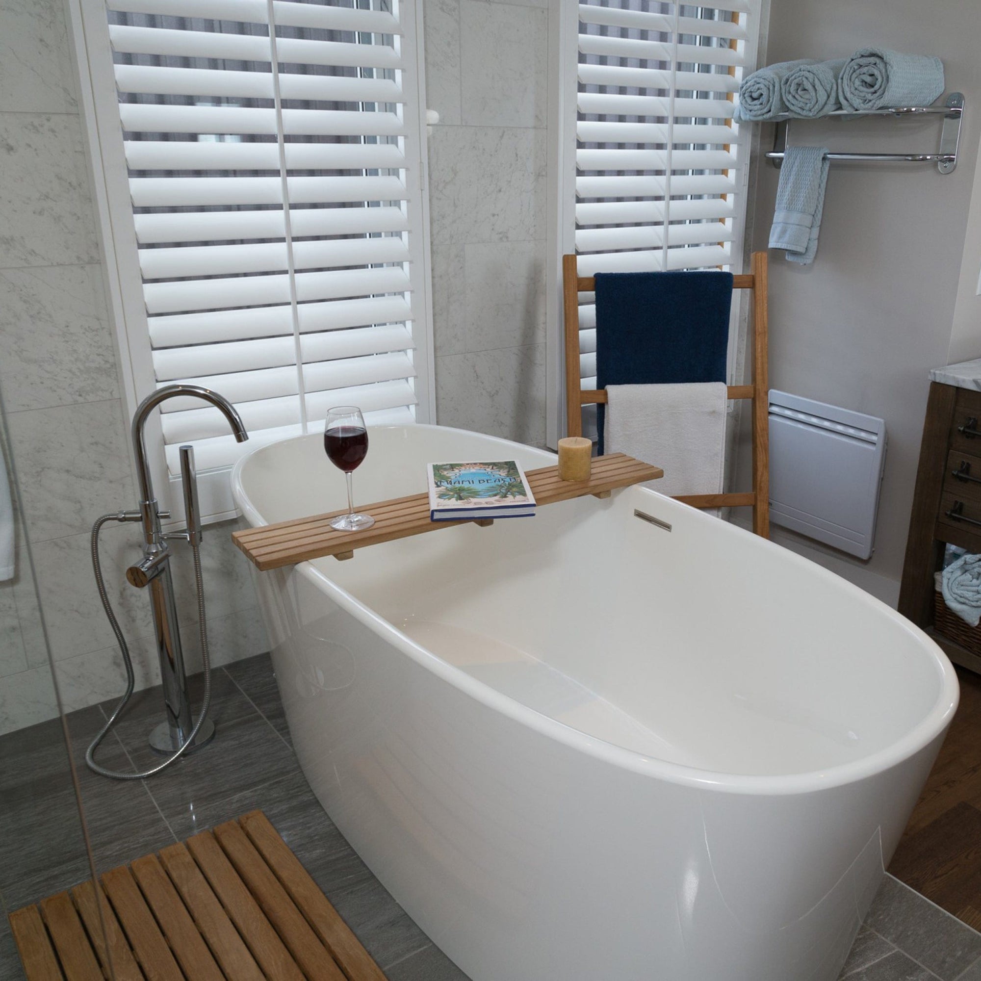 Fiji Tub Seat/Caddy 34-1/2" (88 cm) 5 Slats alt 0