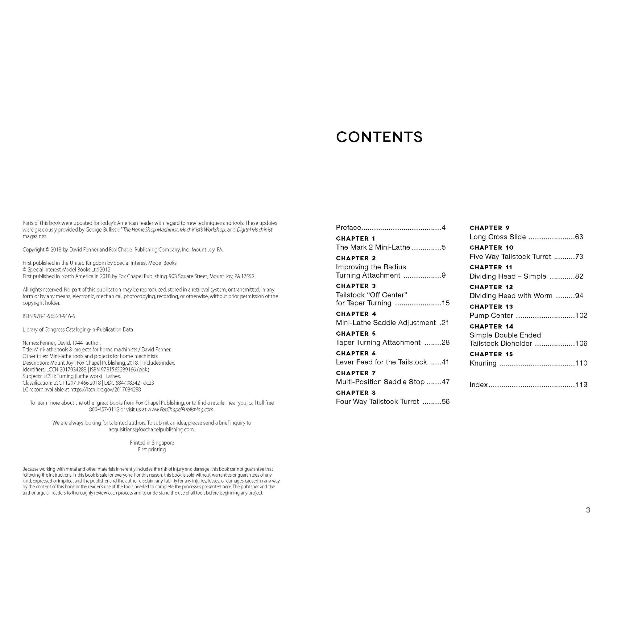 Mini-Lathe Tools and Projects for Home Machists alt 0