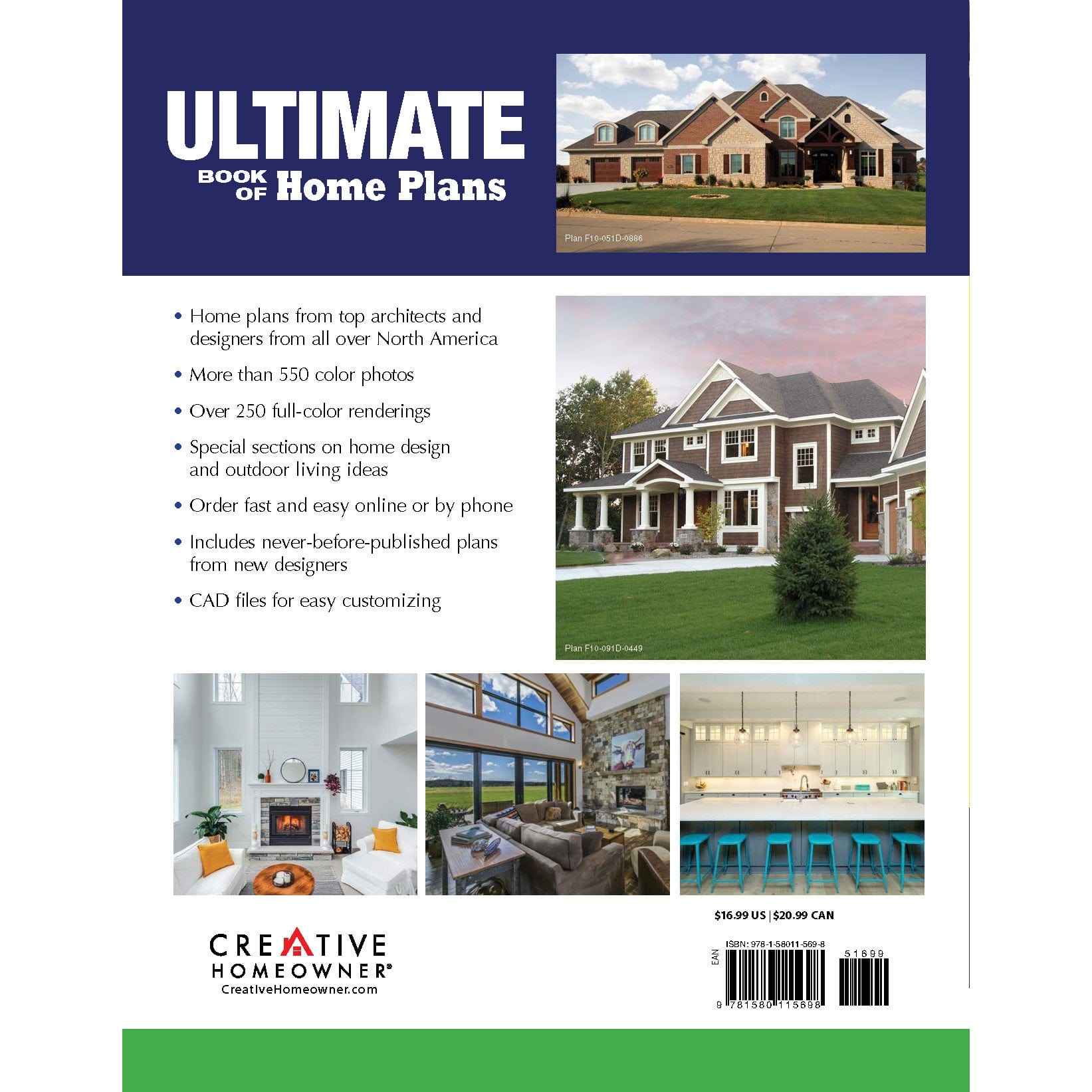 Ultimate Book of Home Plans 4th Edition alt 0