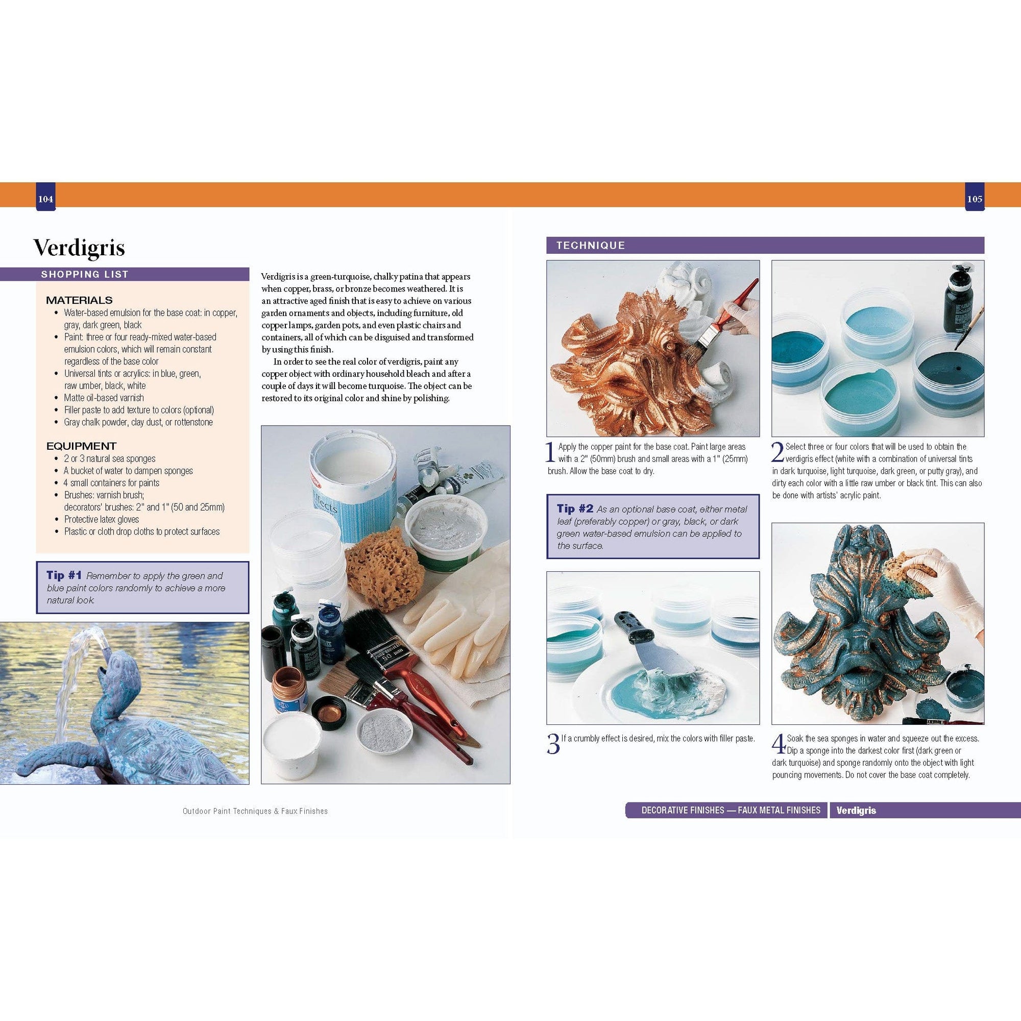 Outdoor Paint Techniques and Faux Finishes, Revised Edition alt 0