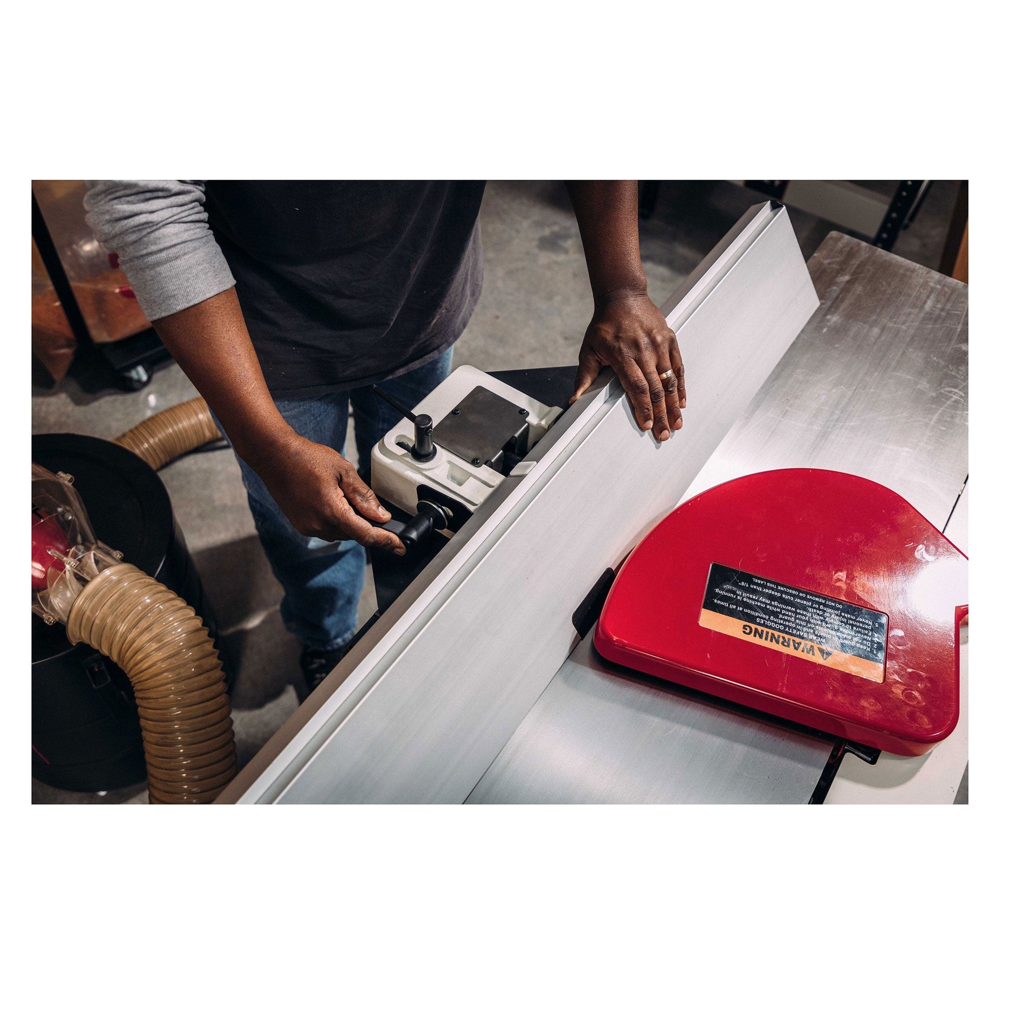 12" Planer/Jointer - 3 HP 1 Ph 230V - Straight Knife - JPJ-12B alt 0