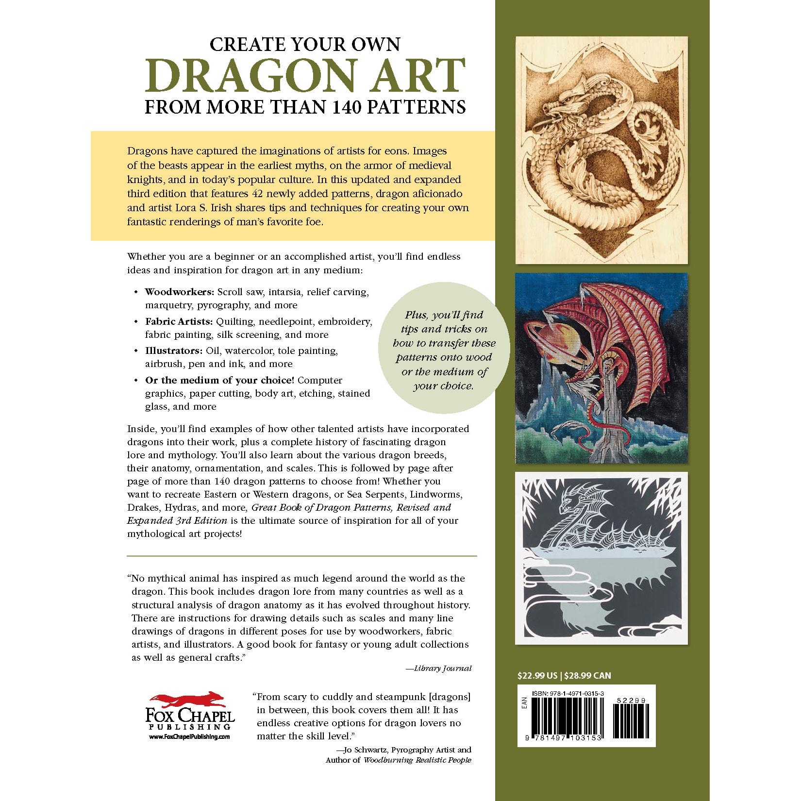 Great Book of Dragon Patterns Revised and Expanded Third Edition alt 0